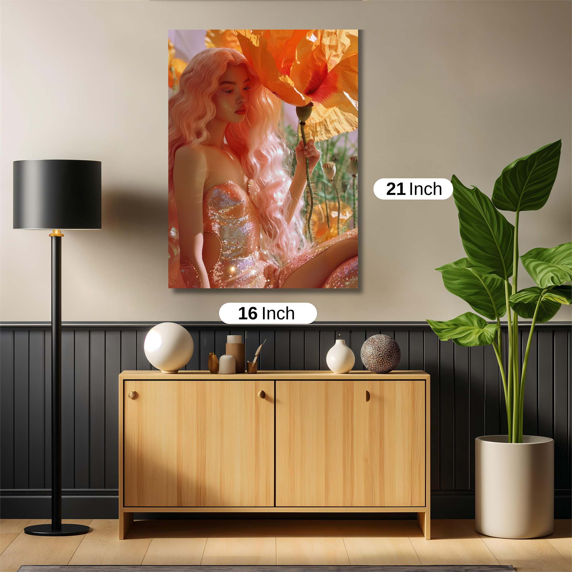 Poppy Dream Safe Wall Magnetic / M