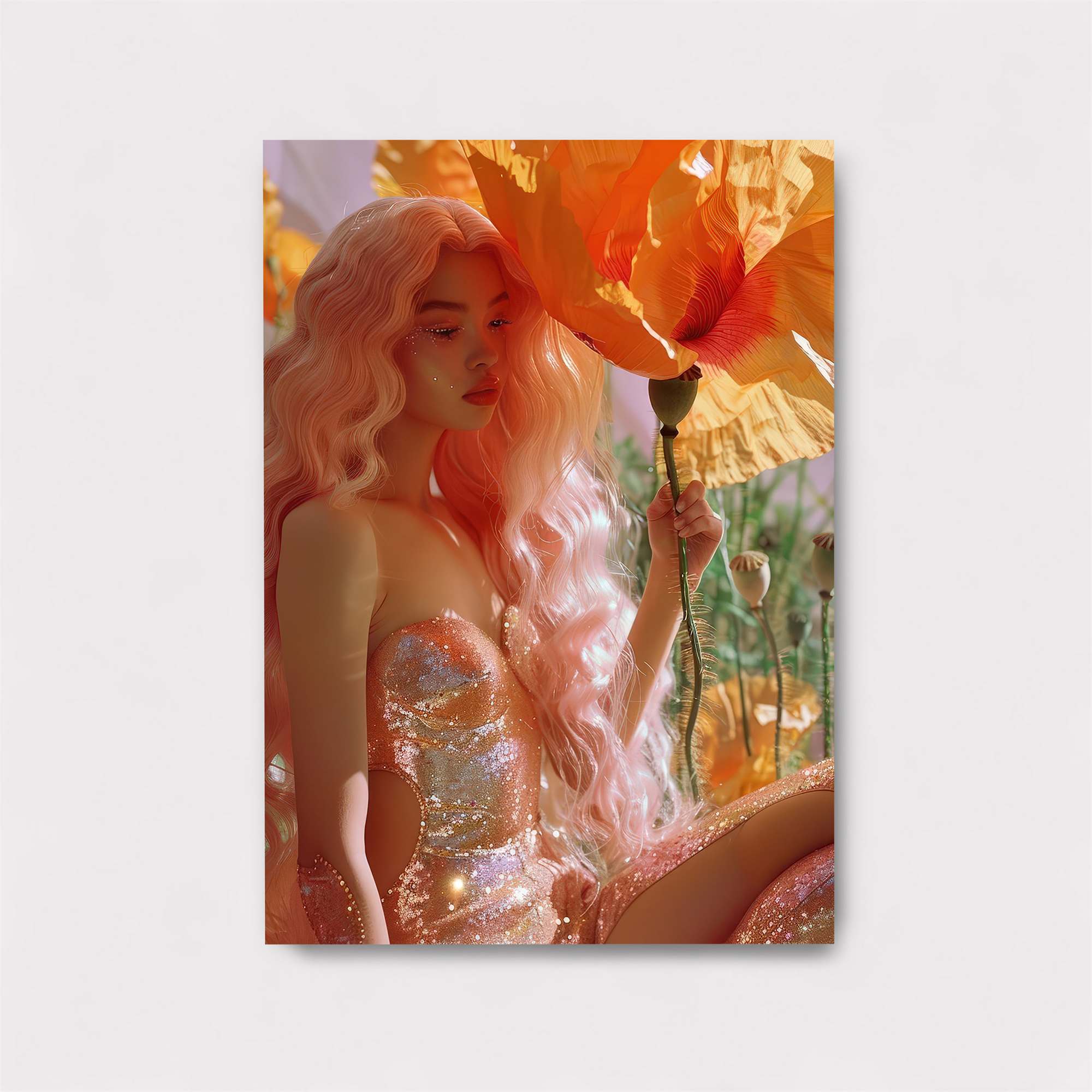 Poppy Dream Safe Wall Magnetic / M