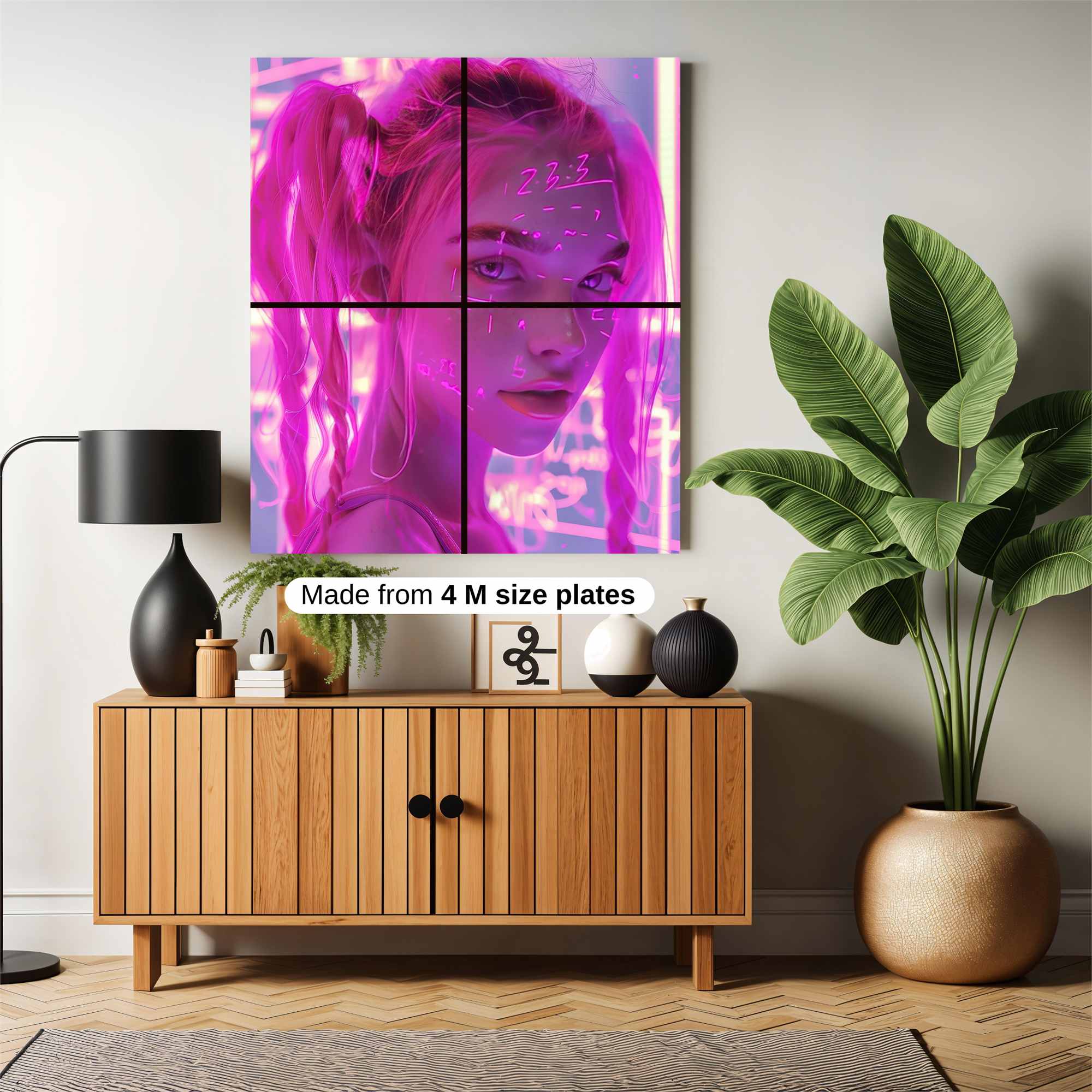 Neon Dream Safe Wall Magnetic / M