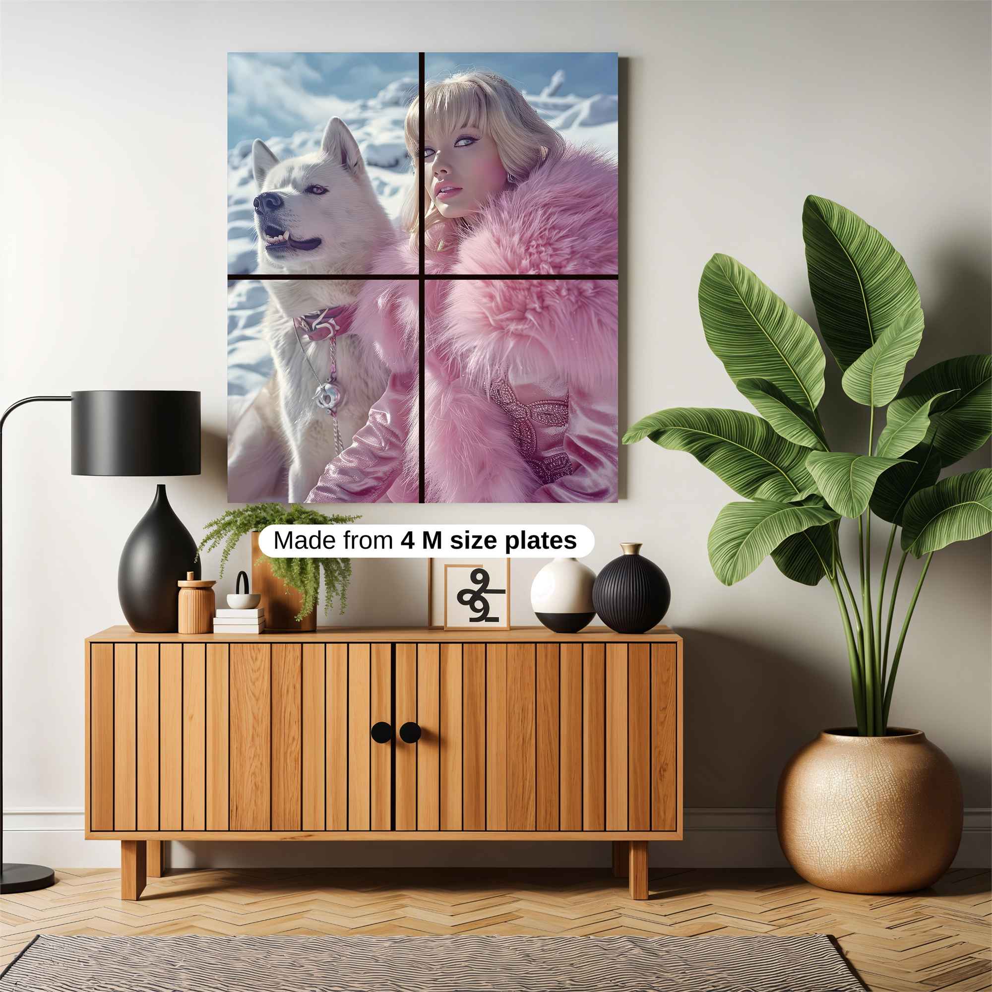 Husky Bliss Safe Wall Magnetic / M