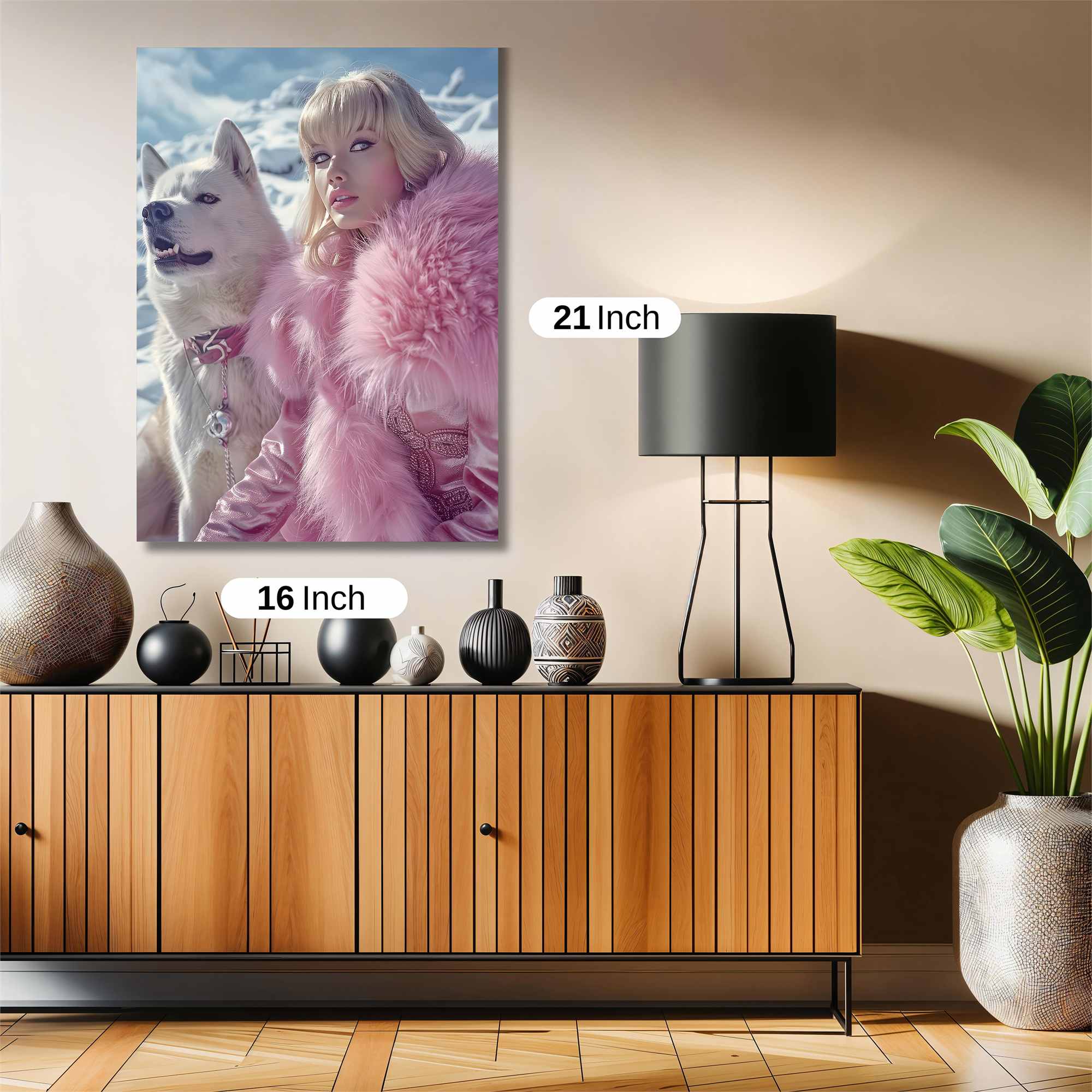 Husky Bliss Safe Wall Magnetic / M