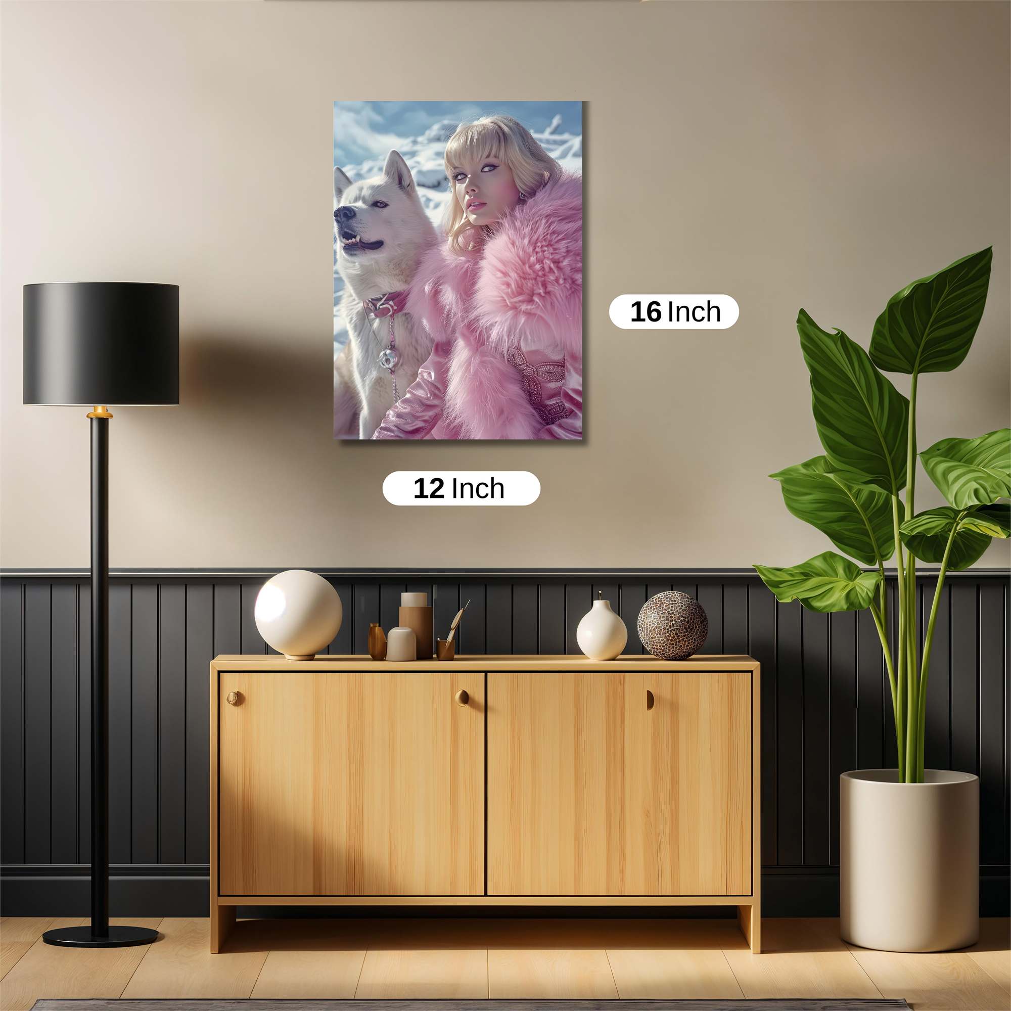 Husky Bliss Safe Wall Magnetic / M