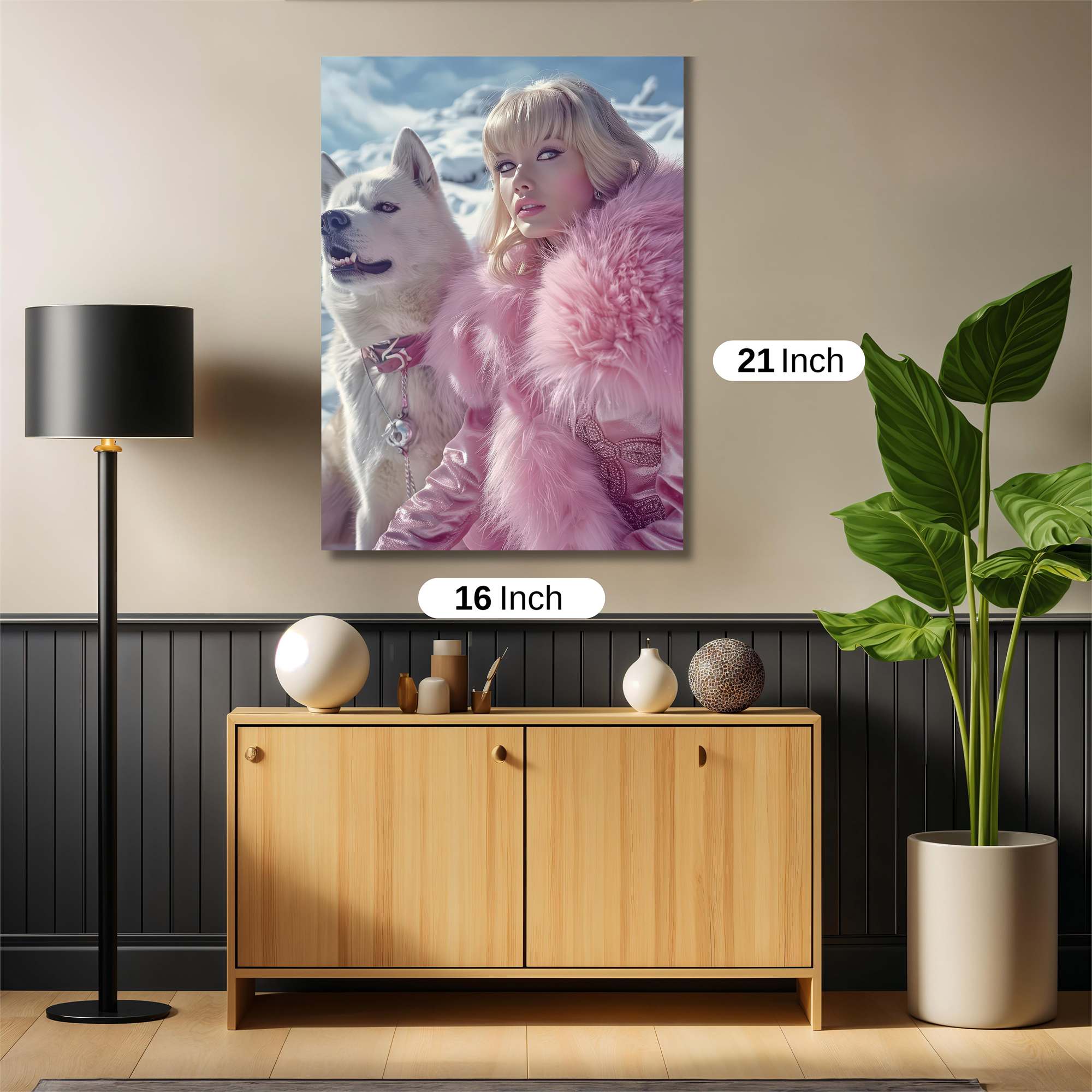Husky Bliss Safe Wall Magnetic / M