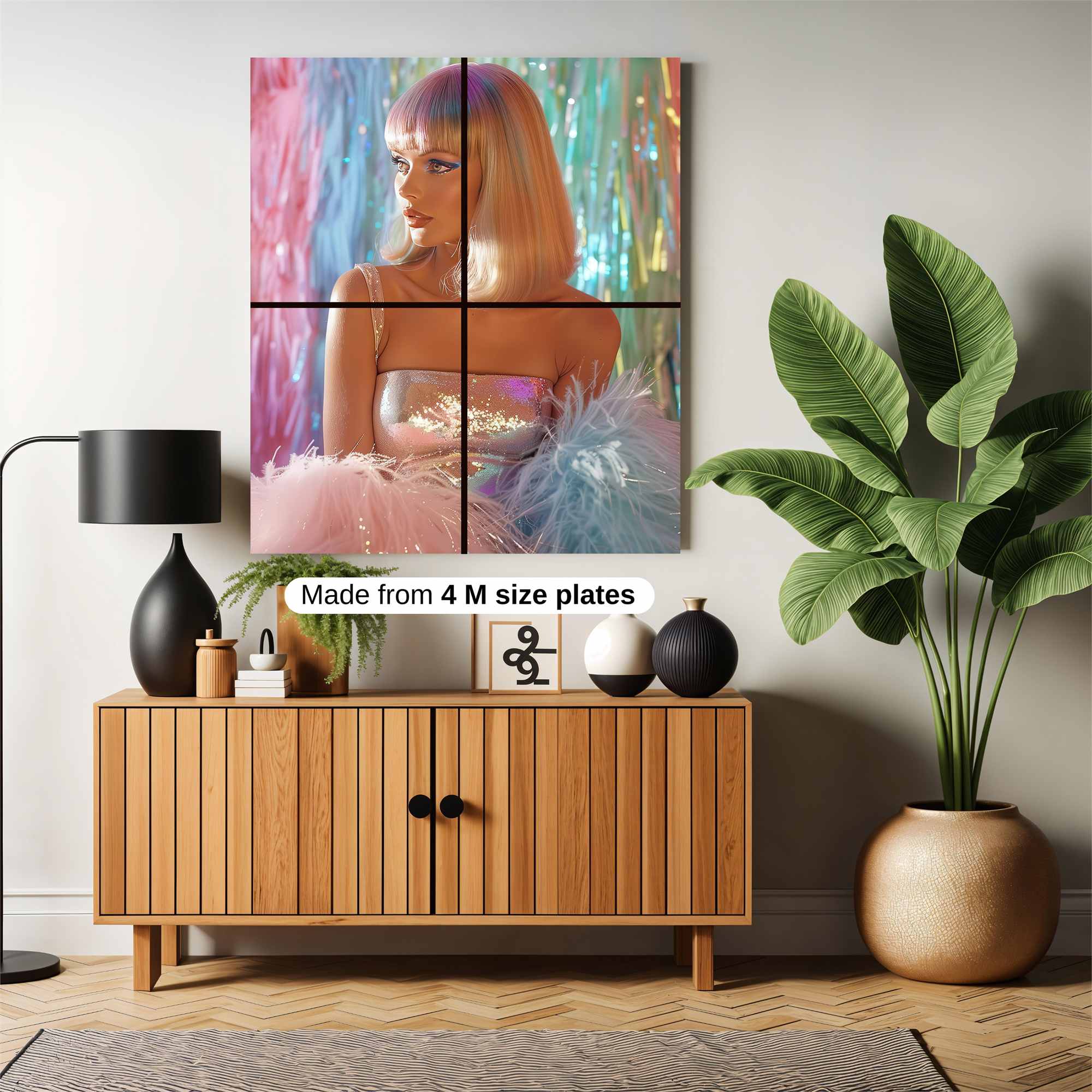 GlitterGlam Safe Wall Magnetic / M