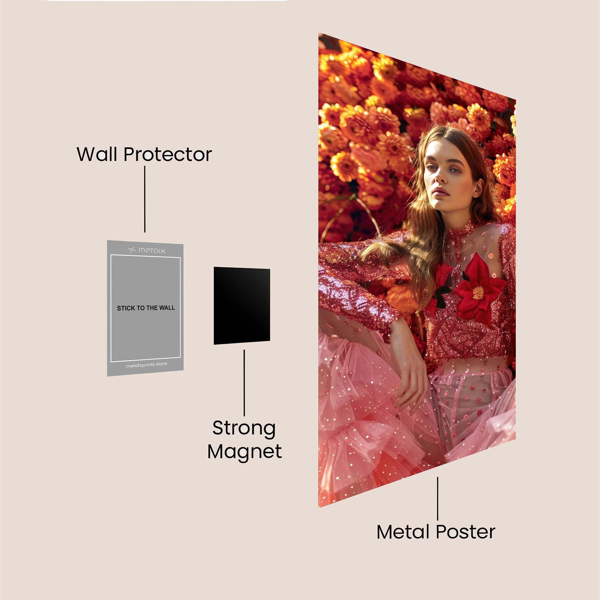 Marigold Dream Safe Wall Magnetic / M