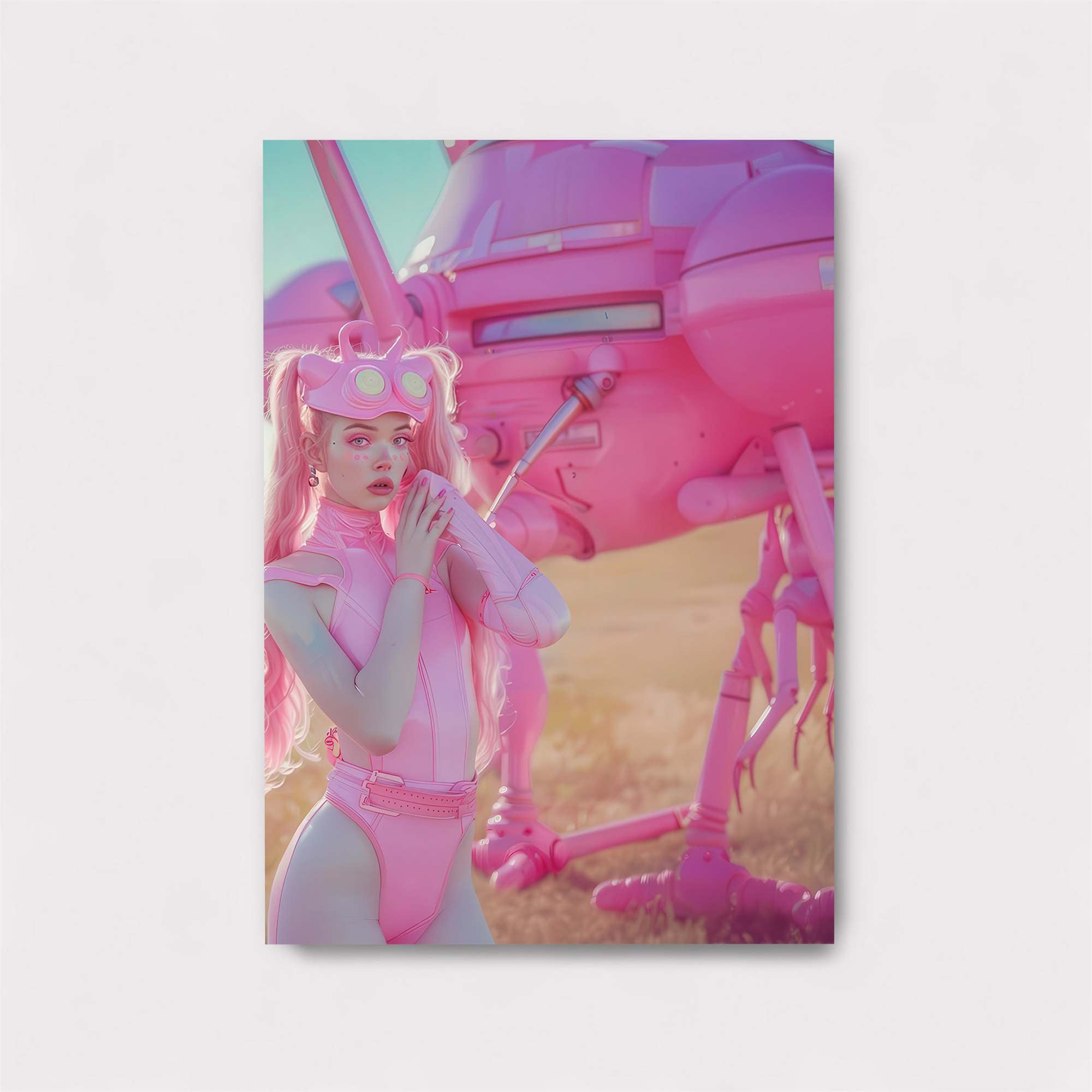 Pink Adventure Safe Wall Magnetic / M
