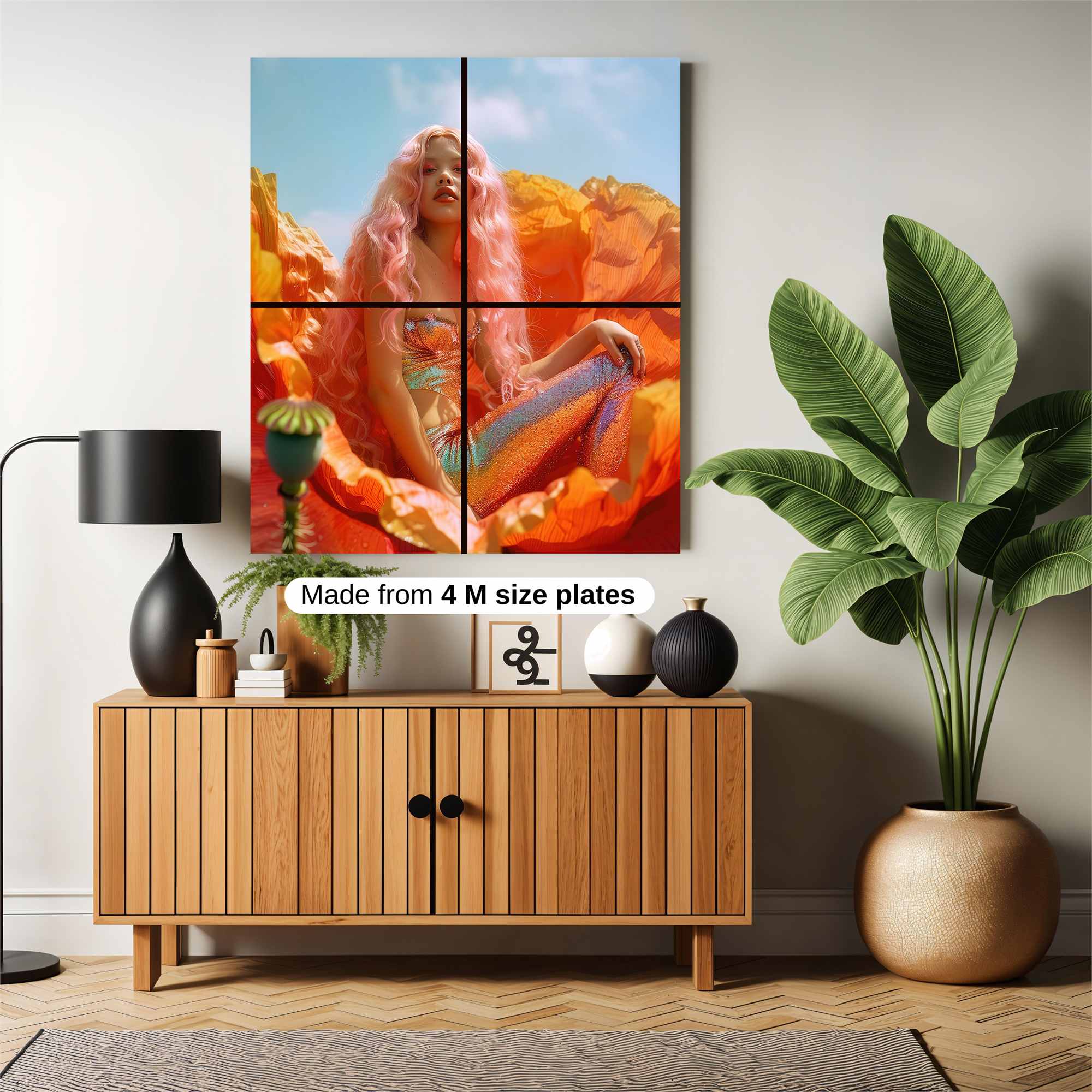 Poppy Dream Safe Wall Magnetic / M