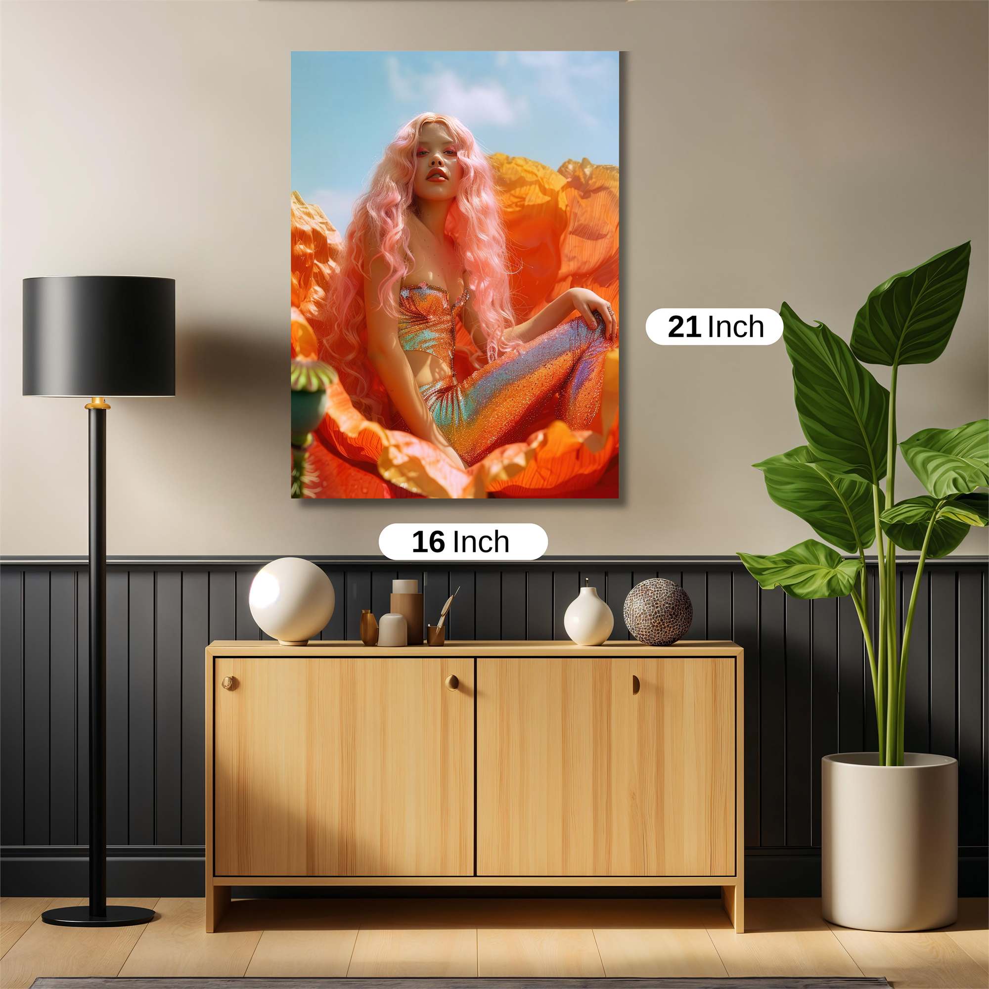Poppy Dream Safe Wall Magnetic / M