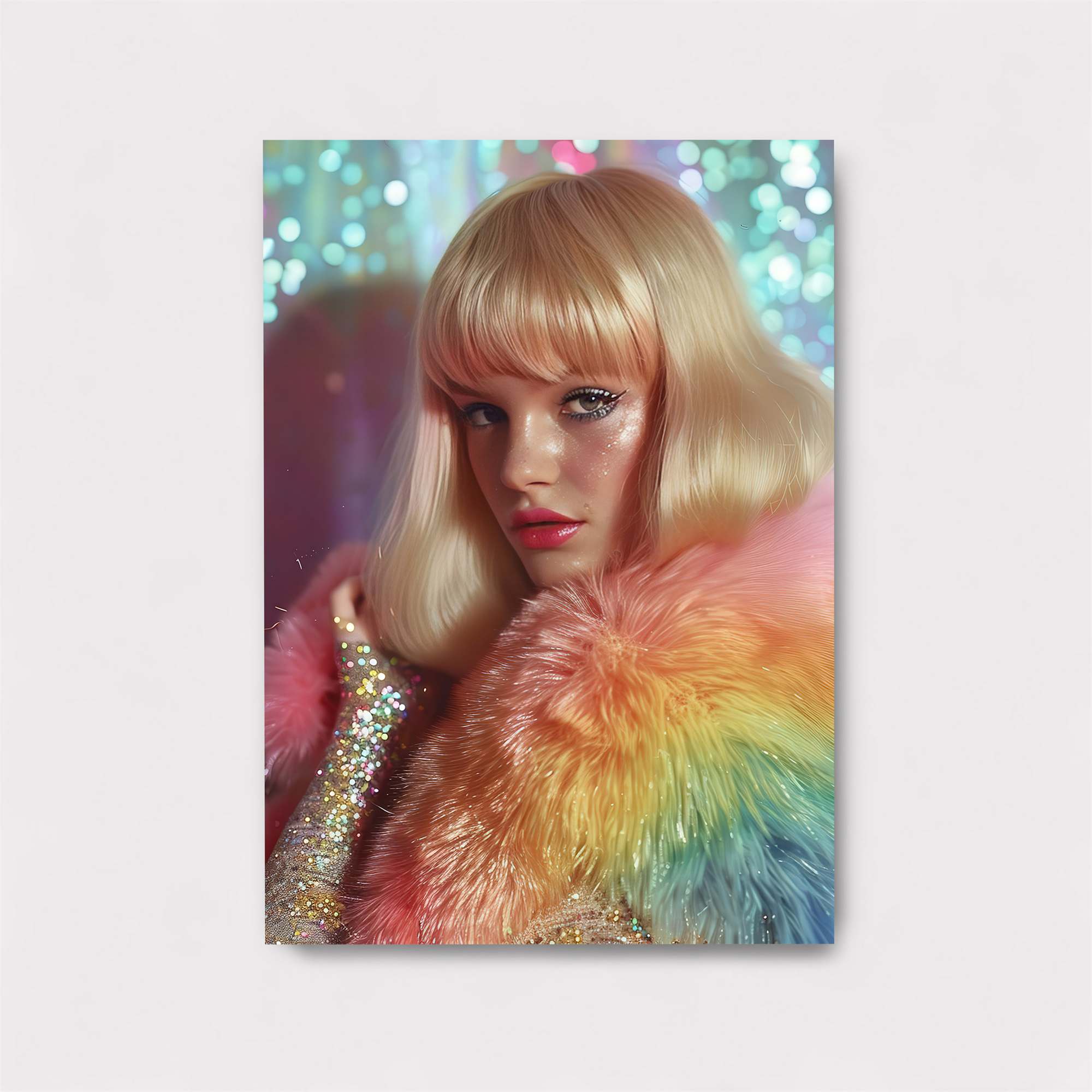 Rainbow Whimsy Safe Wall Magnetic / M