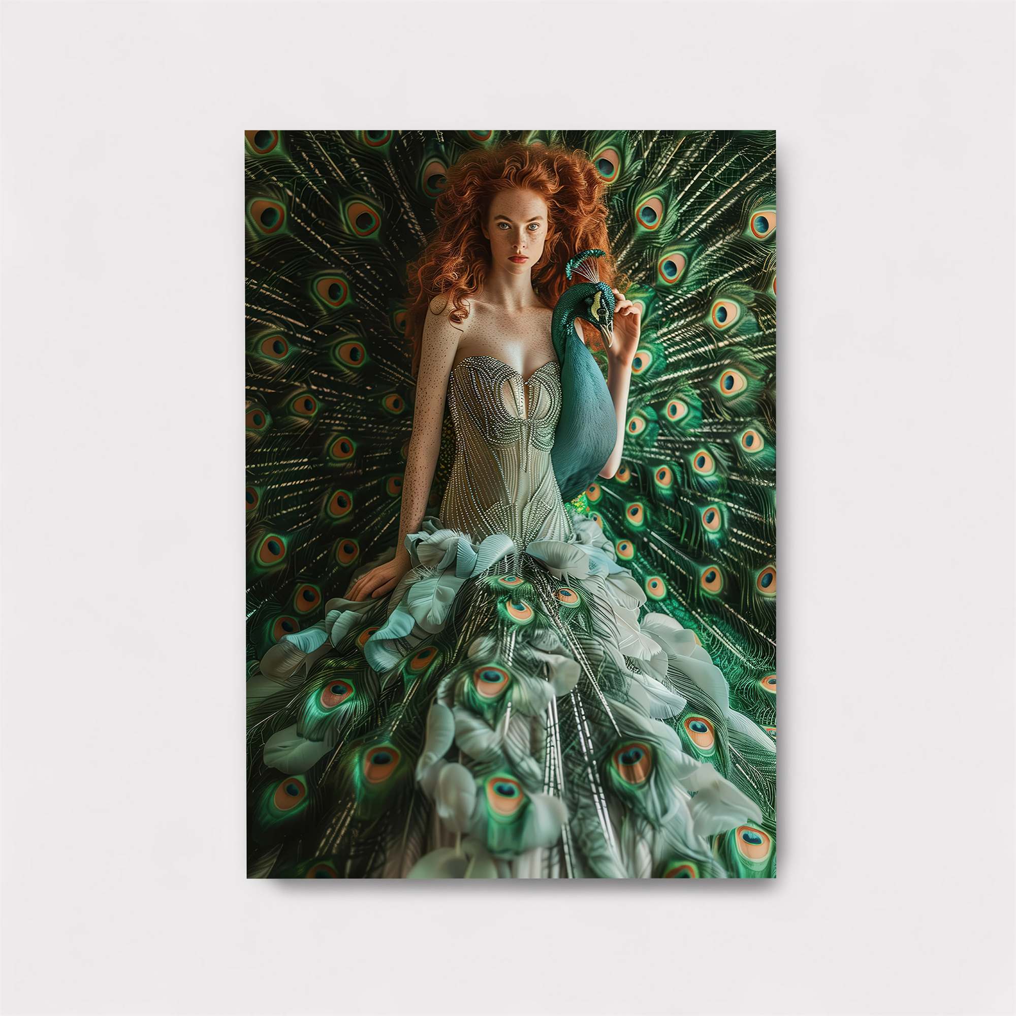 Peacock Enchantment Safe Wall Magnetic / M