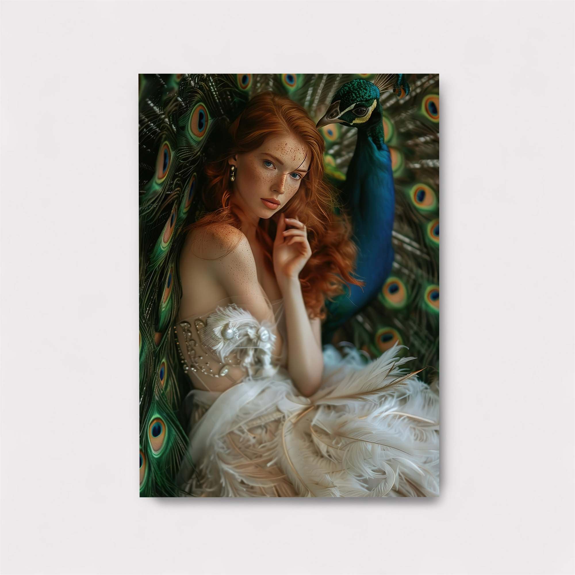 Peacock Enchantment Safe Wall Magnetic / M