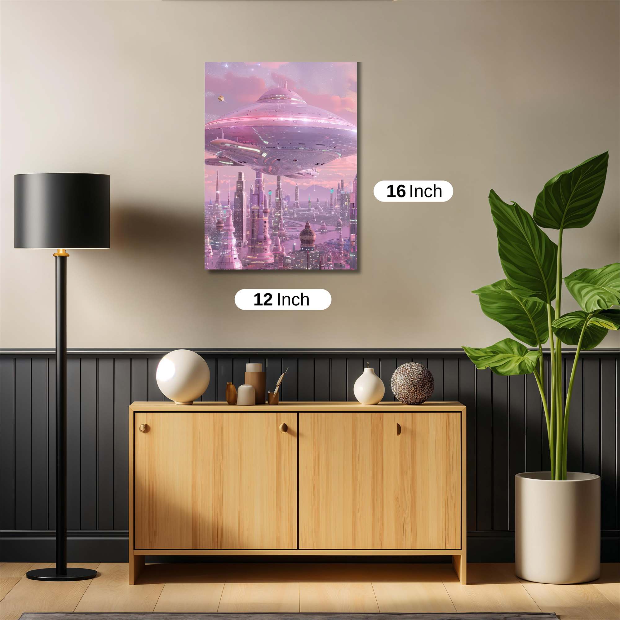 UFO Serenity Safe Wall Magnetic / M