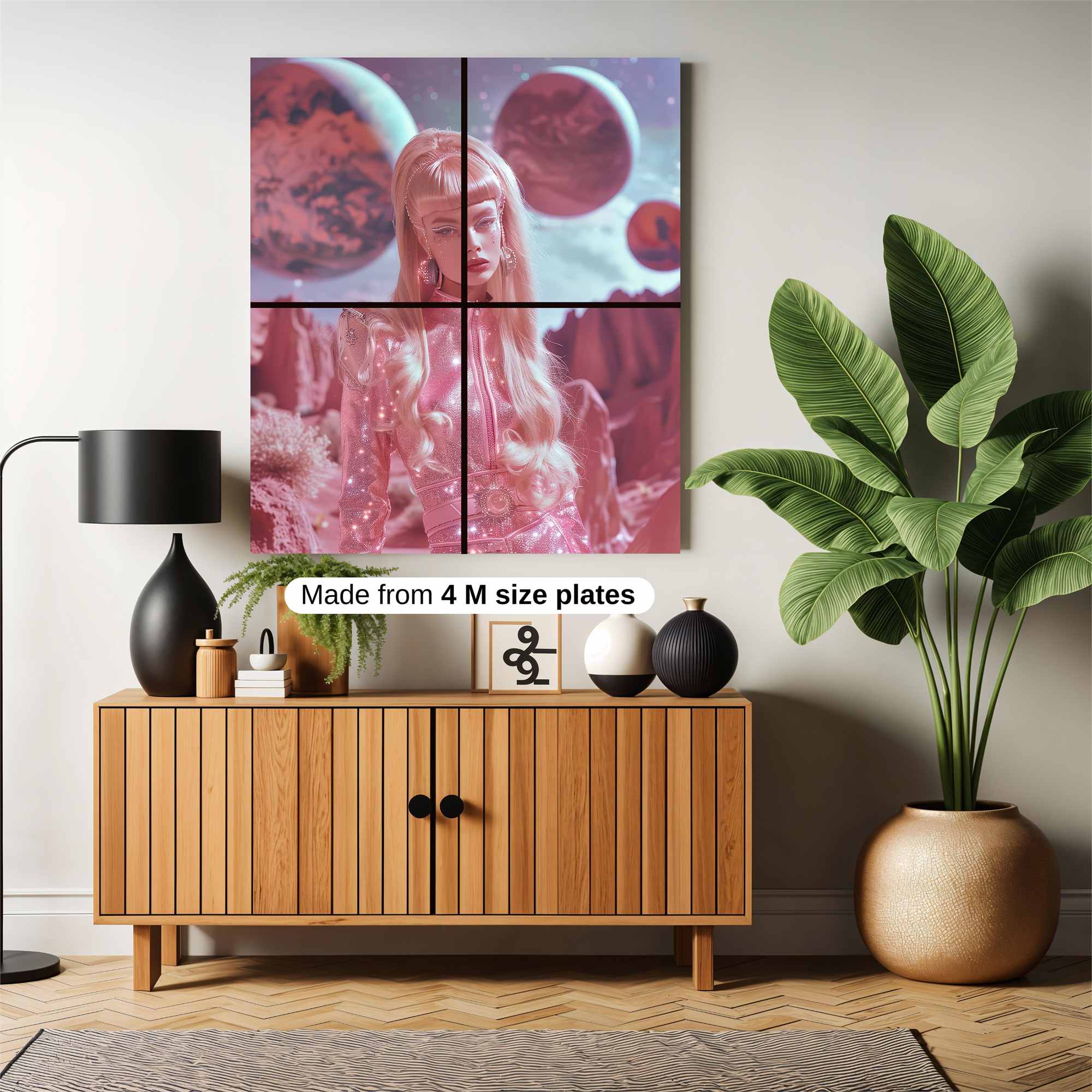 Cosmic Elegance Safe Wall Magnetic / M