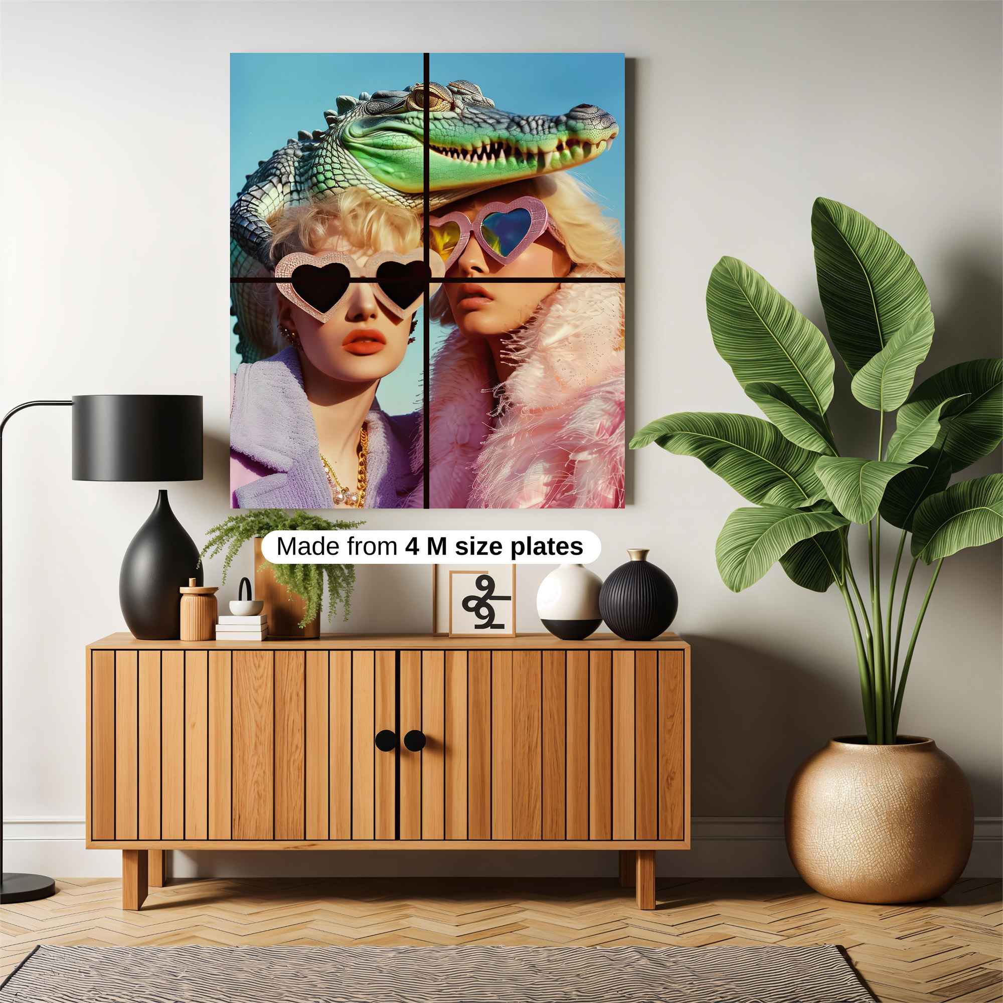CrocodileWhimsy Safe Wall Magnetic / M
