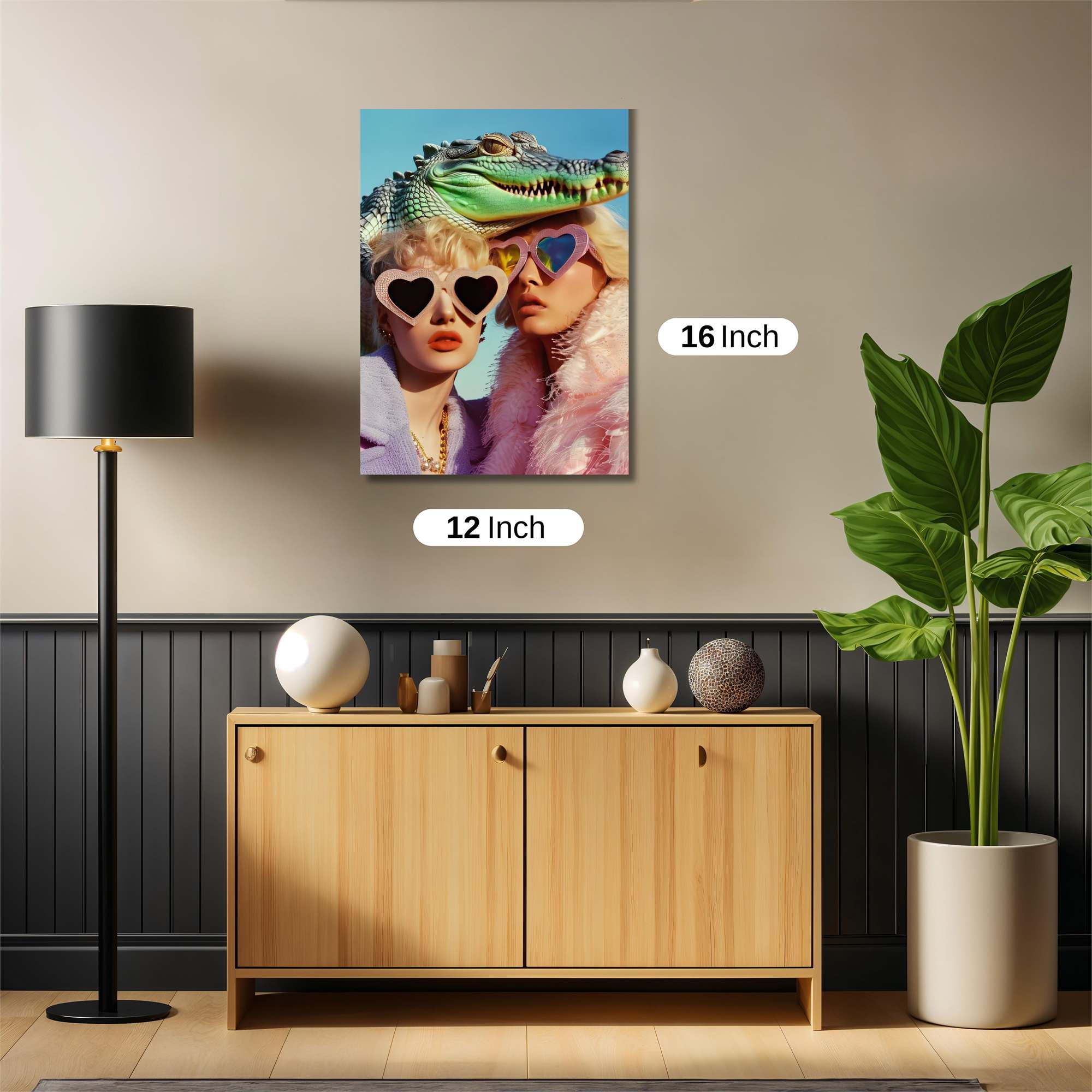 CrocodileWhimsy Safe Wall Magnetic / M