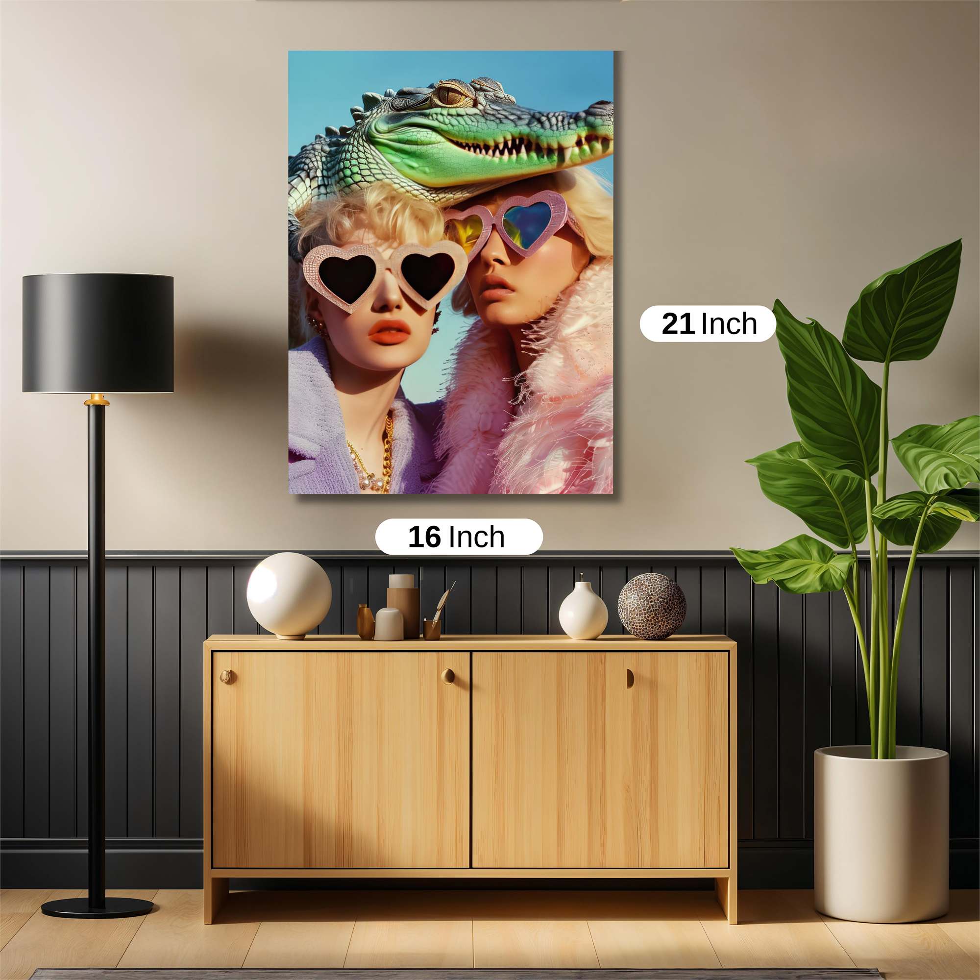 CrocodileWhimsy Safe Wall Magnetic / M