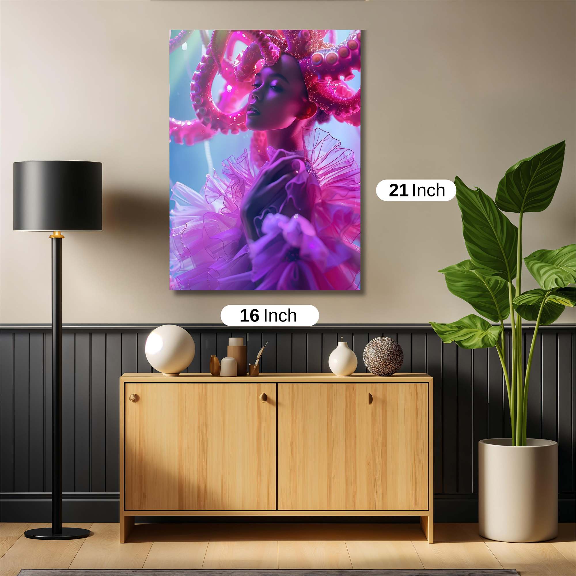 Octopus Enchantment Safe Wall Magnetic / M