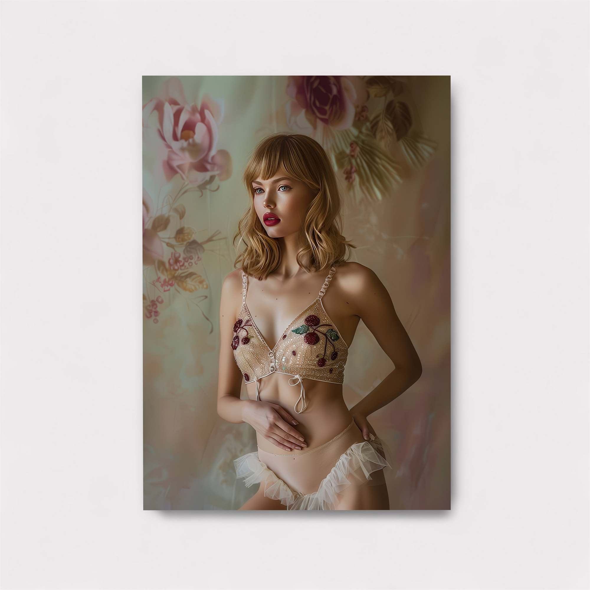 Floral Elegance Safe Wall Magnetic / M