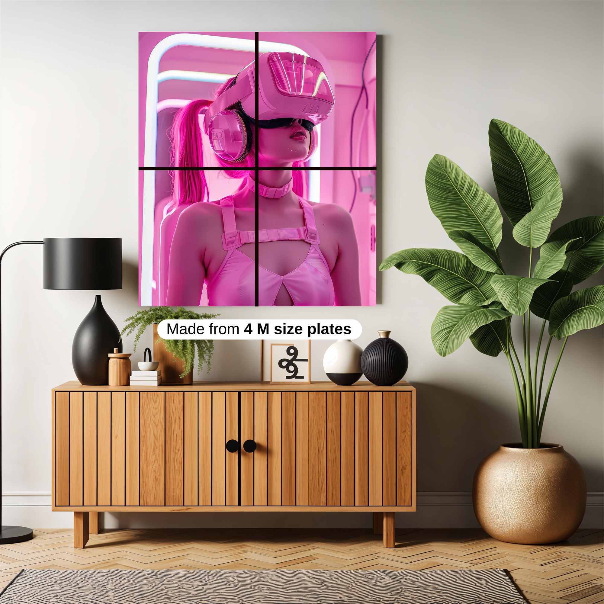 Cyberpunk Dream Safe Wall Magnetic / M