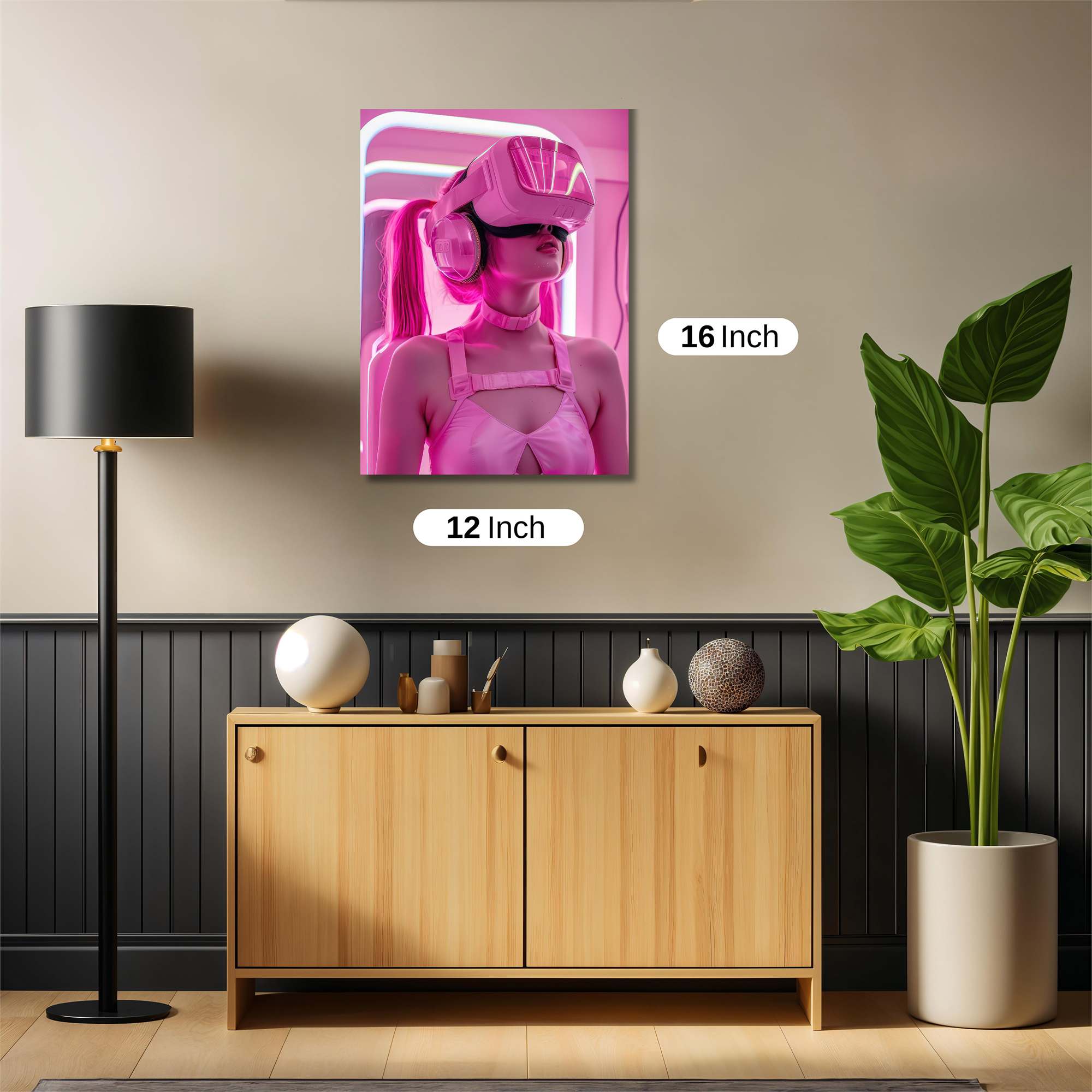 Cyberpunk Dream Safe Wall Magnetic / M