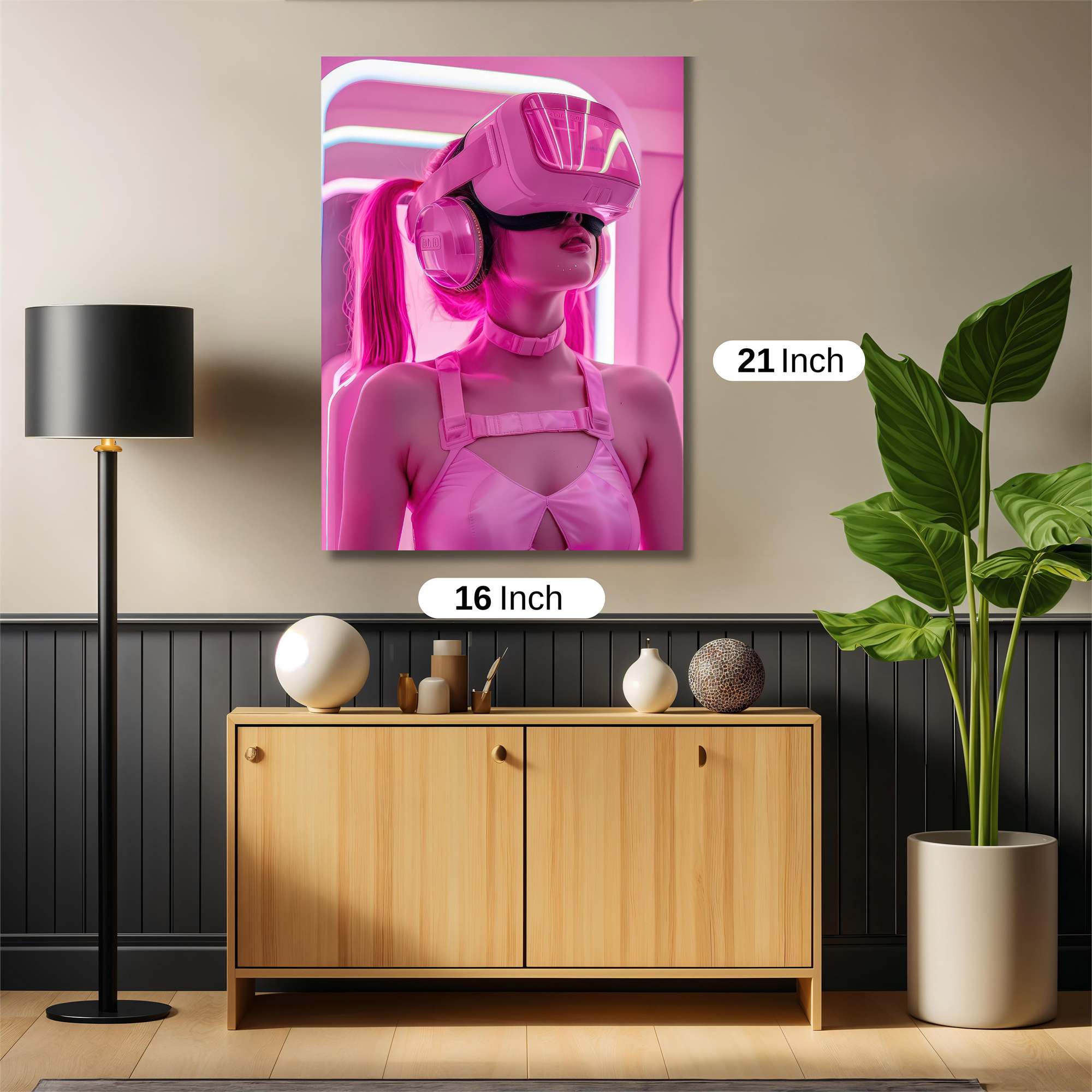 Cyberpunk Dream Safe Wall Magnetic / M