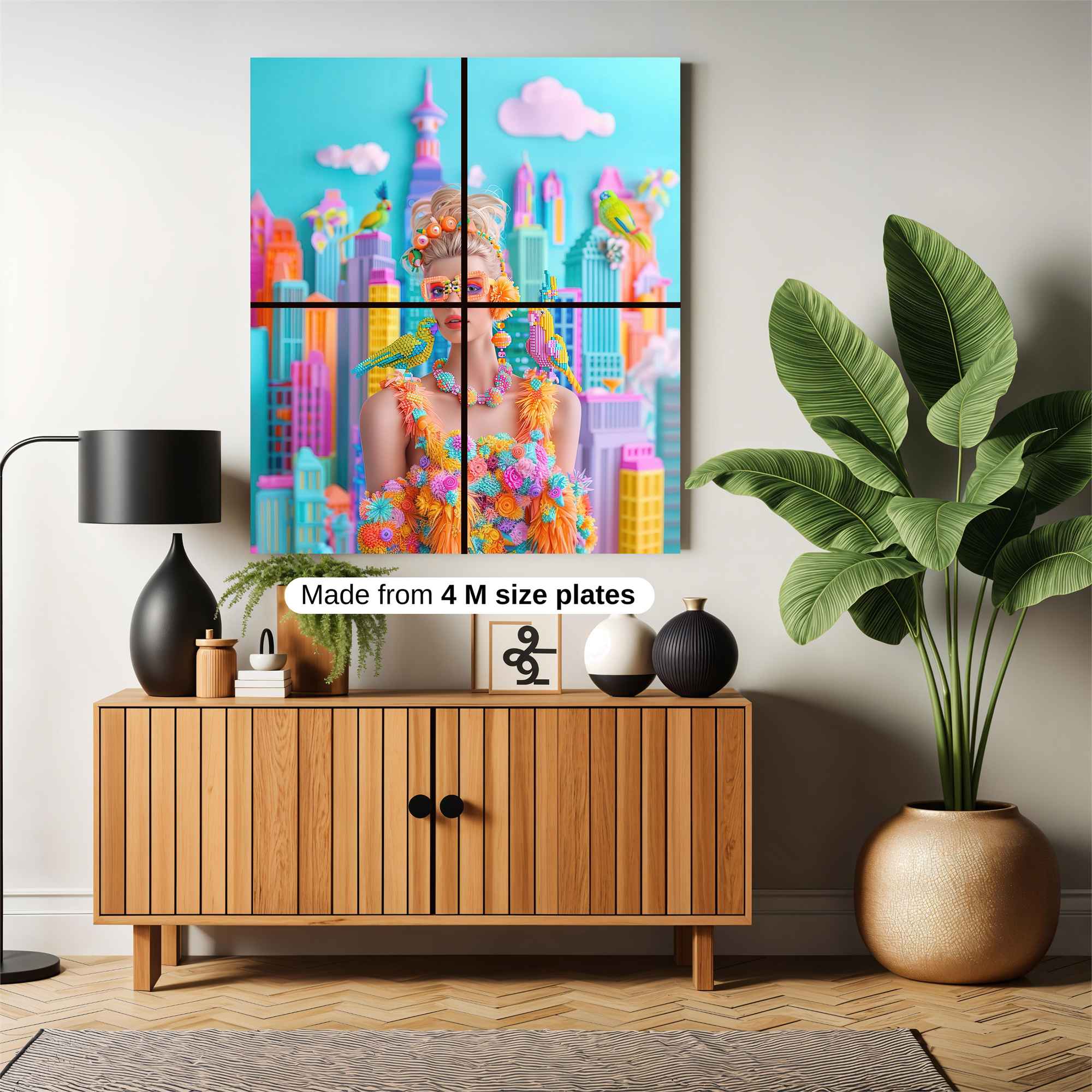 Neon Dream Safe Wall Magnetic / M