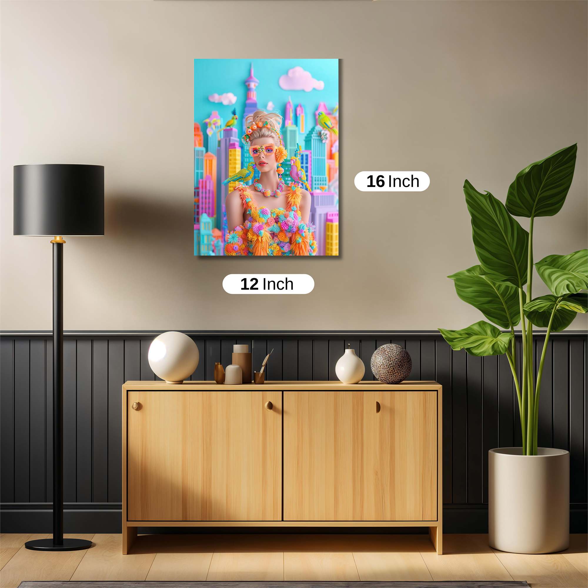 Neon Dream Safe Wall Magnetic / M