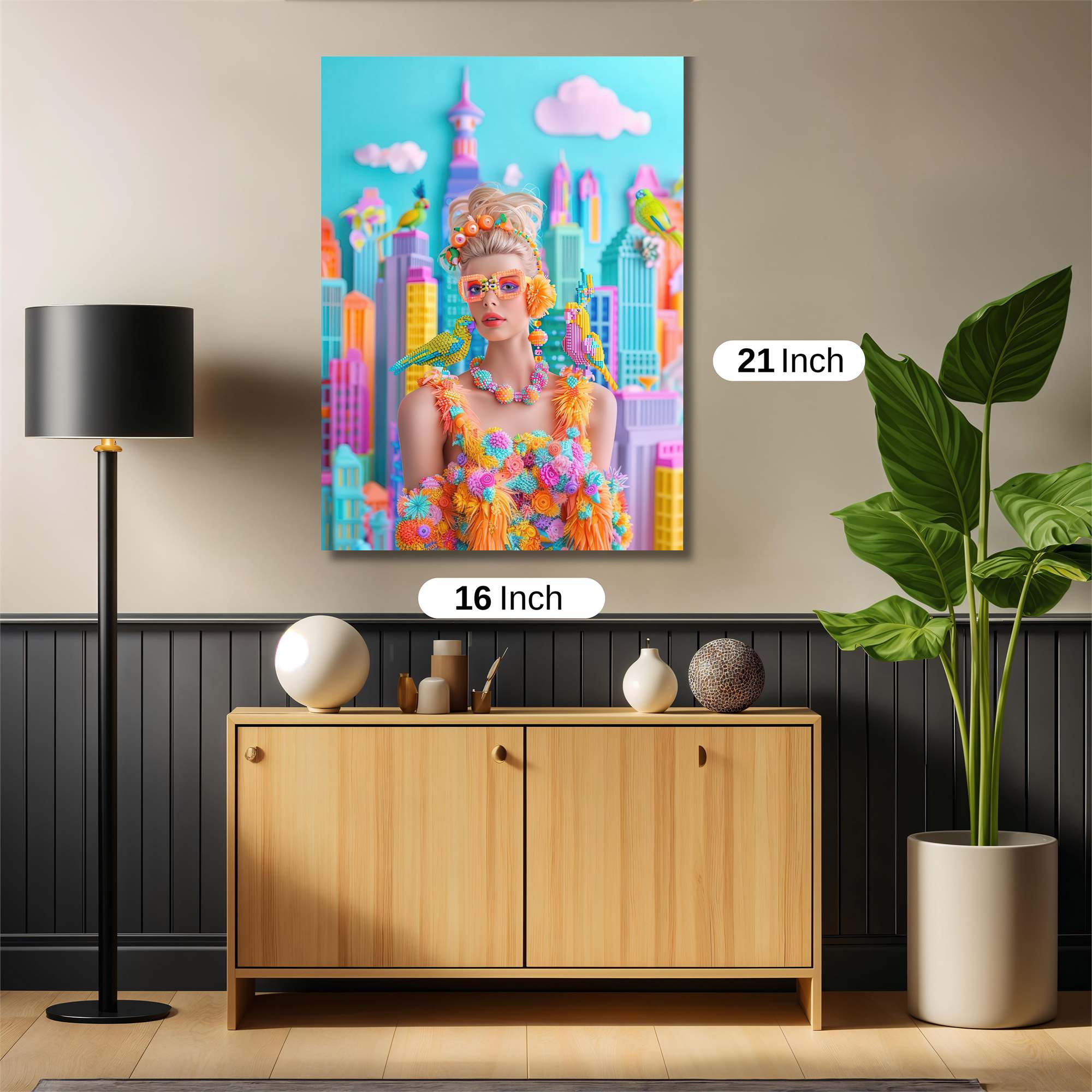 Neon Dream Safe Wall Magnetic / M