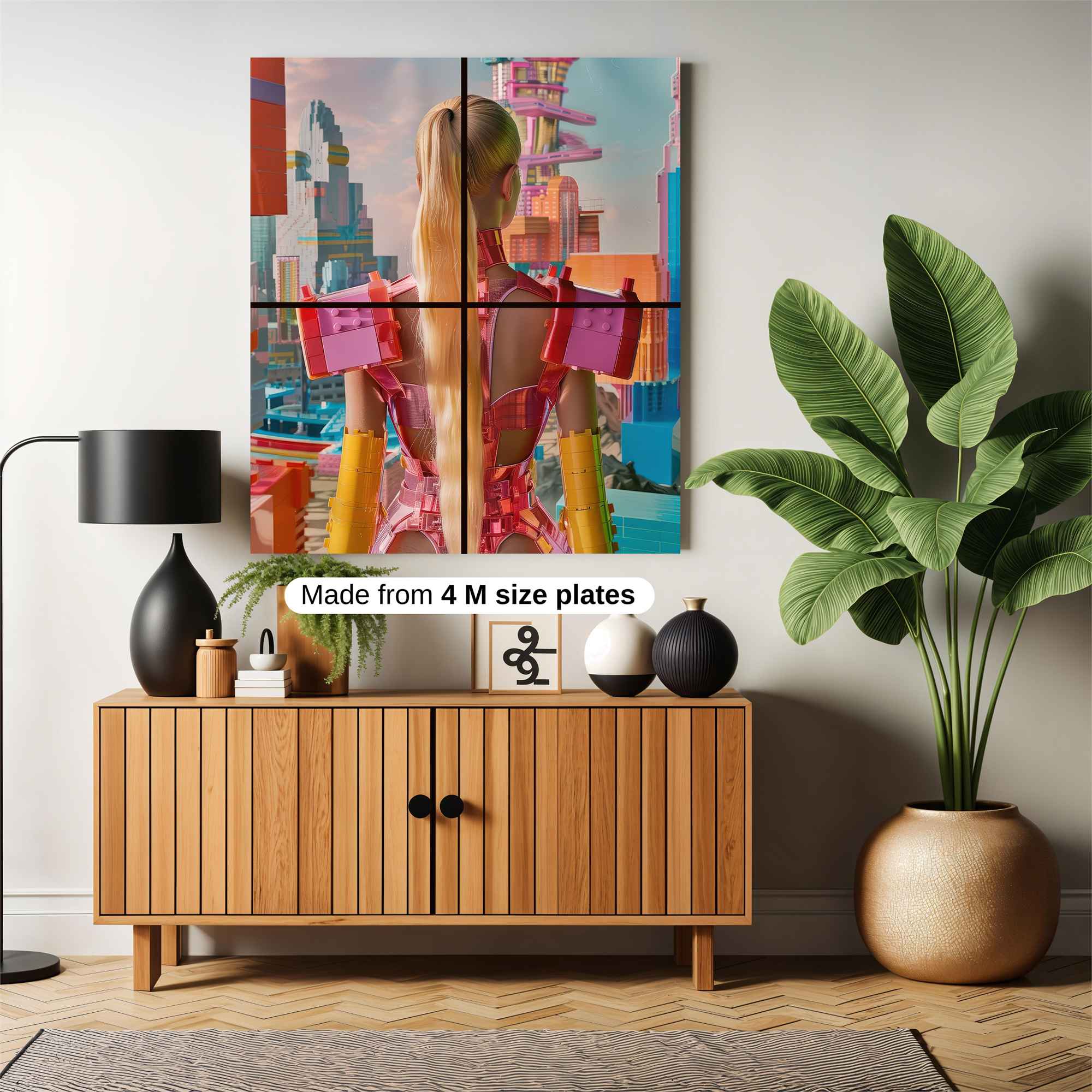 Cyberpunk Dream Safe Wall Magnetic / M