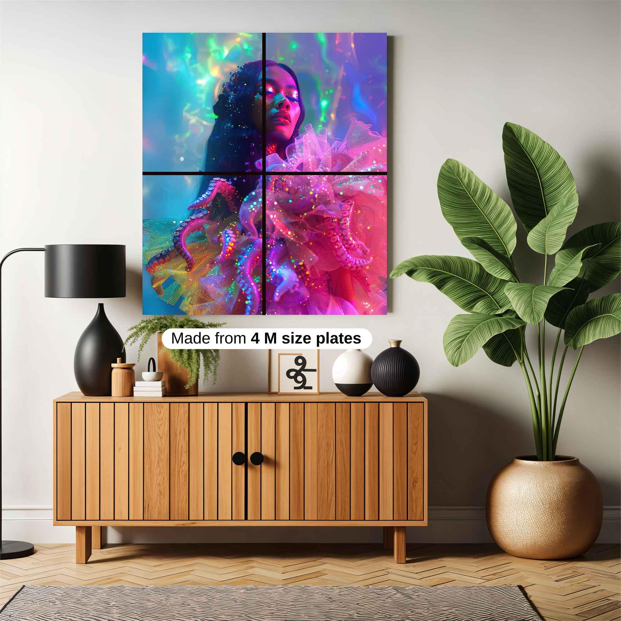 Neon Enchantment Safe Wall Magnetic / M