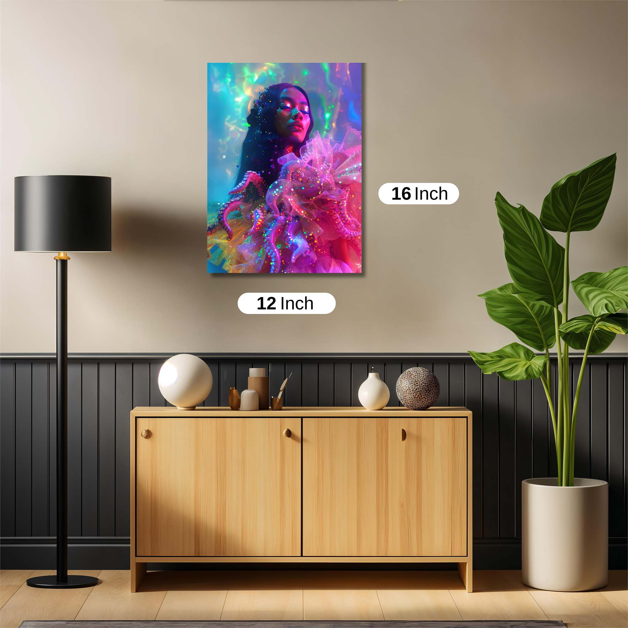 Neon Enchantment Safe Wall Magnetic / M