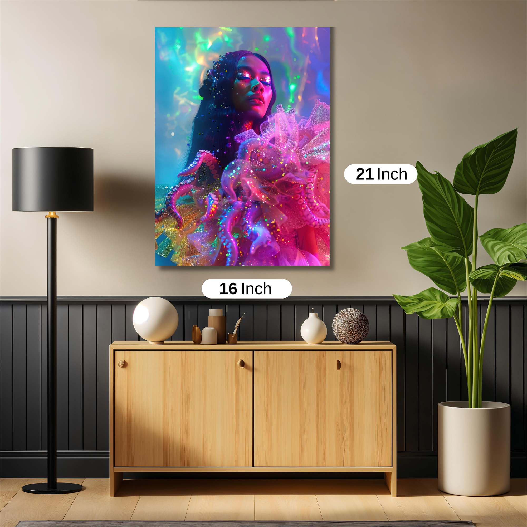 Neon Enchantment Safe Wall Magnetic / M