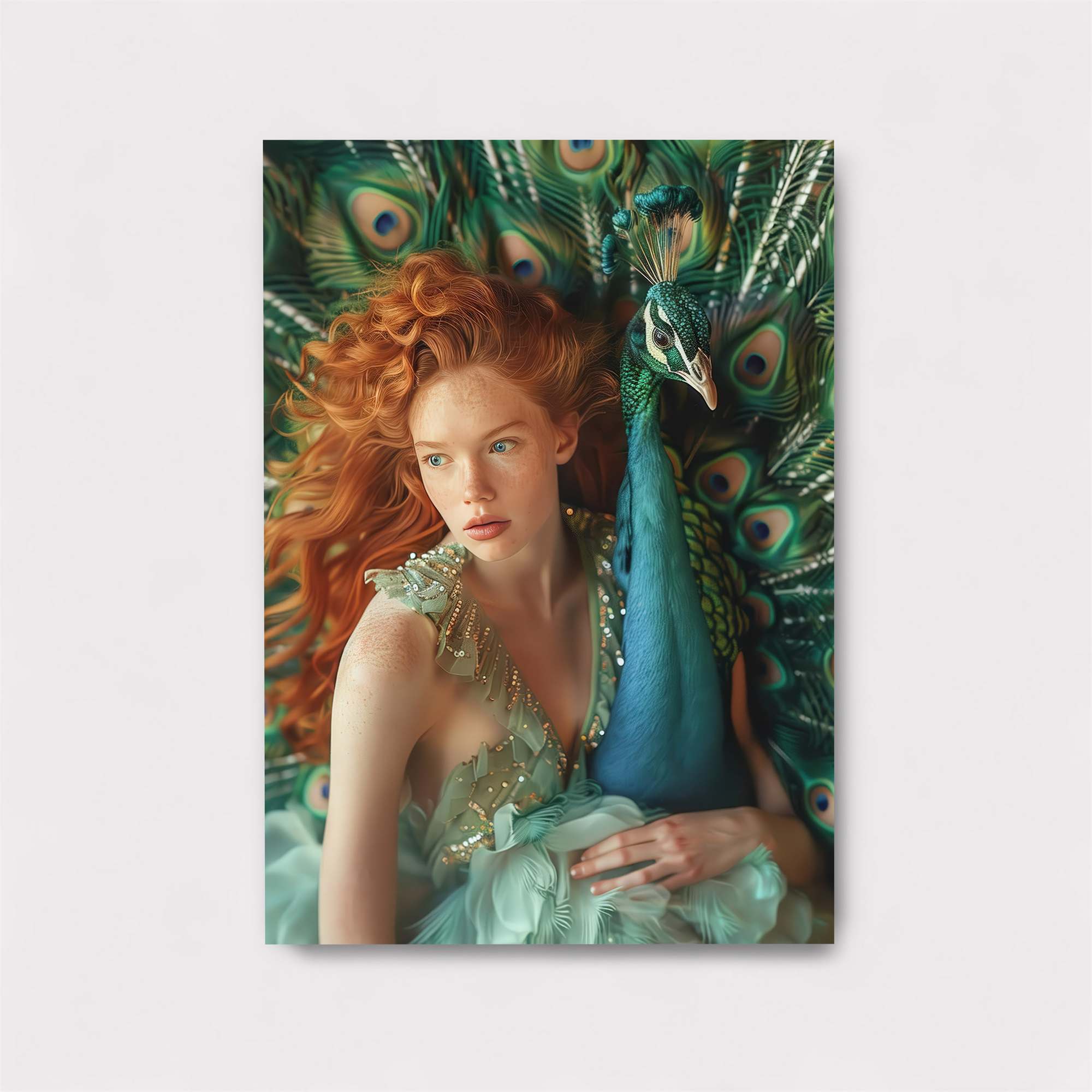 Peacock Enchantment Safe Wall Magnetic / M