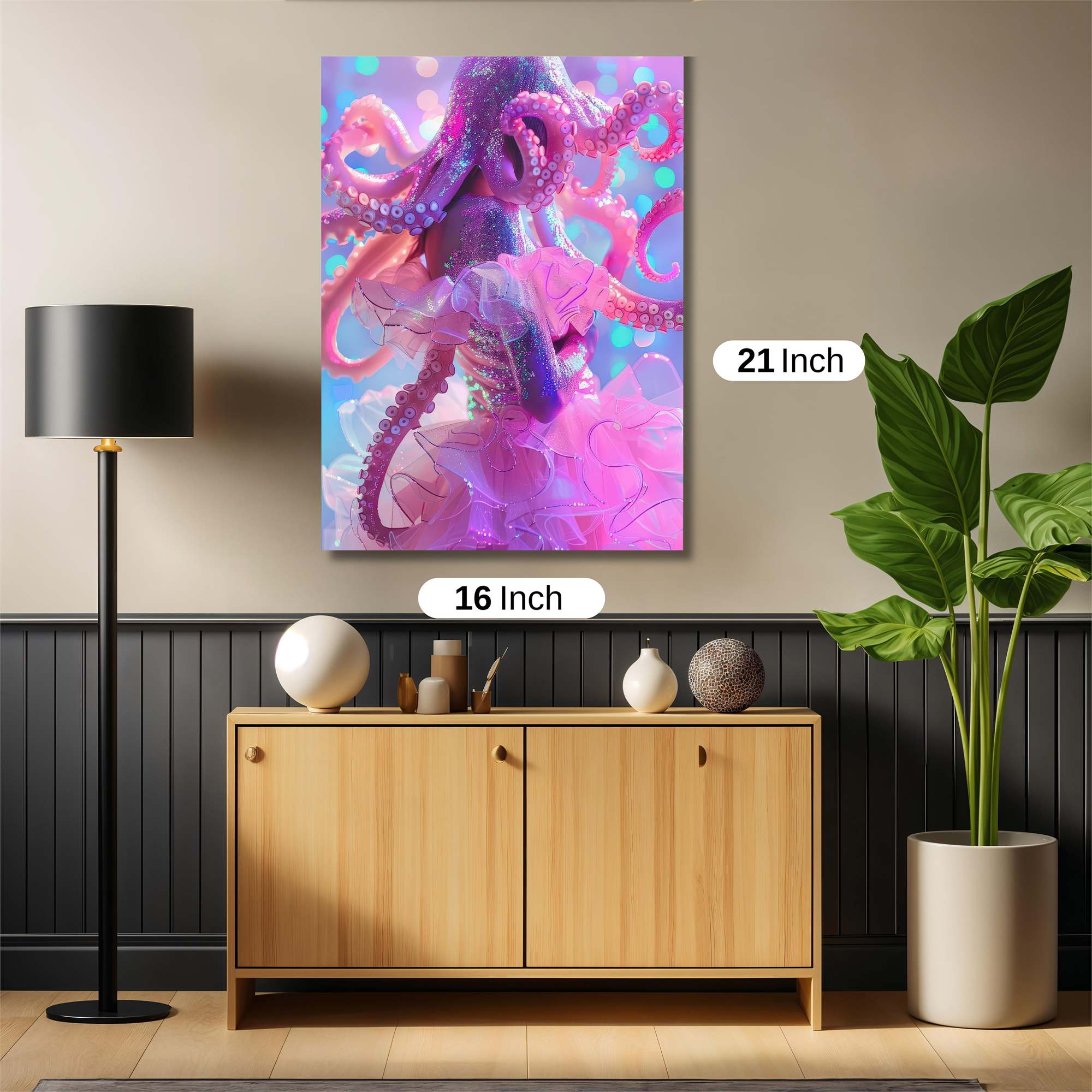 Octopus Enchanté Safe Wall Magnetic / M
