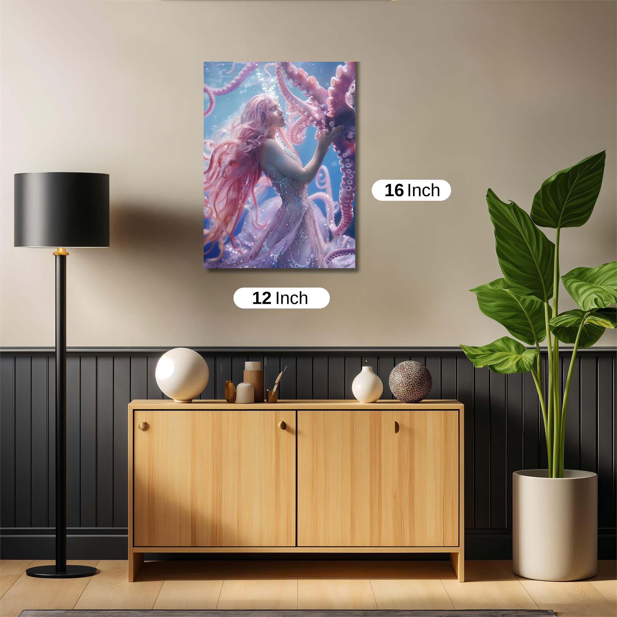 Octopus Enchantment Safe Wall Magnetic / M