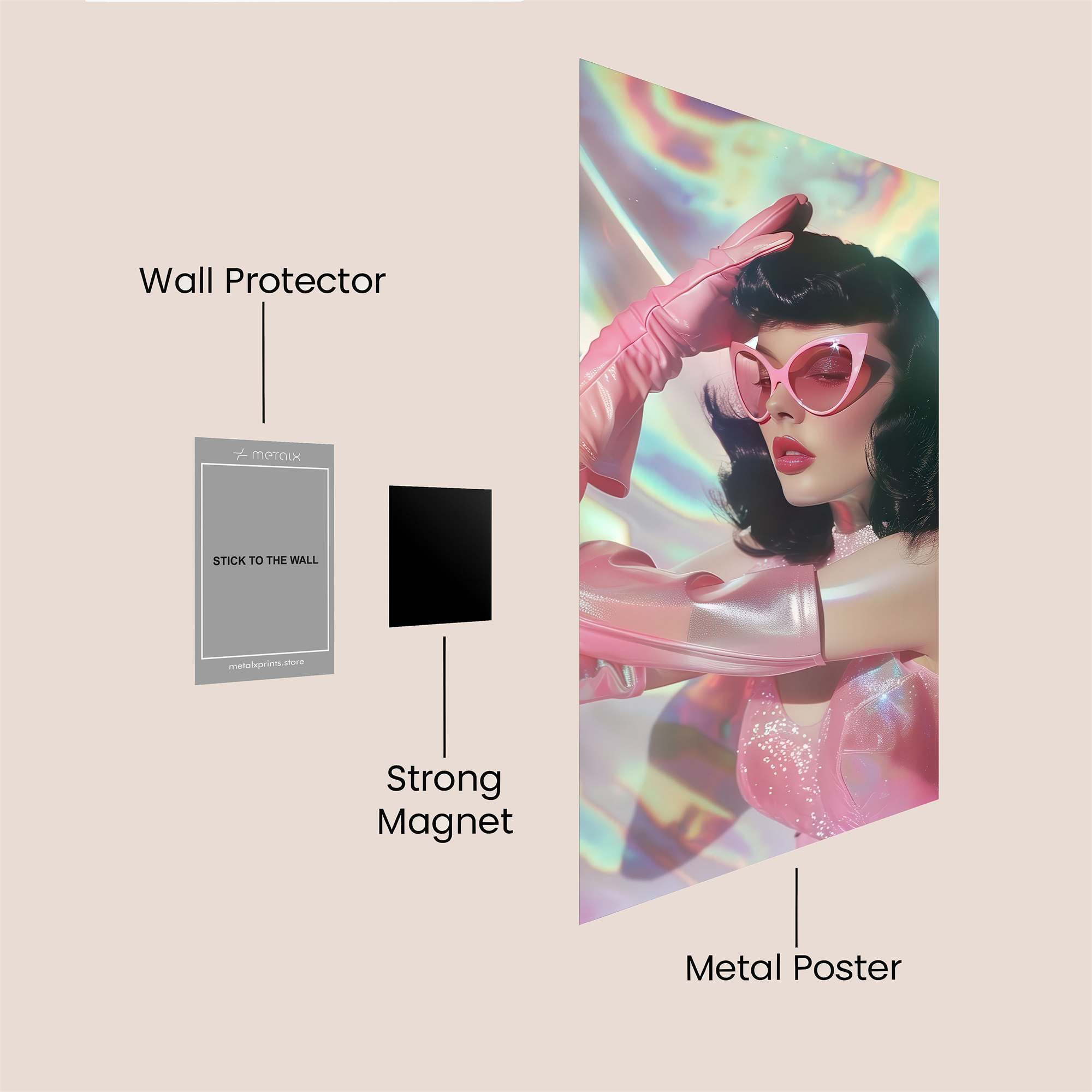 Diva Dream Safe Wall Magnetic / M