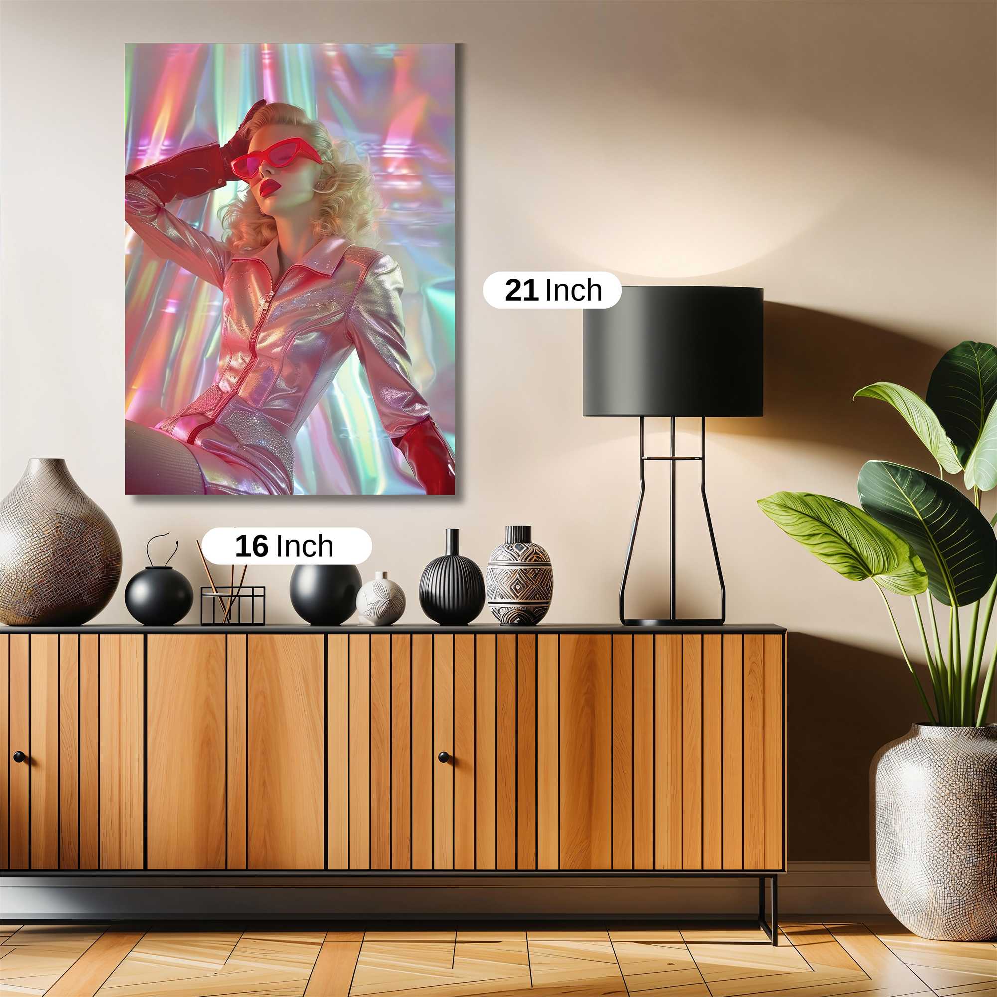 Neon Diva Safe Wall Magnetic / M
