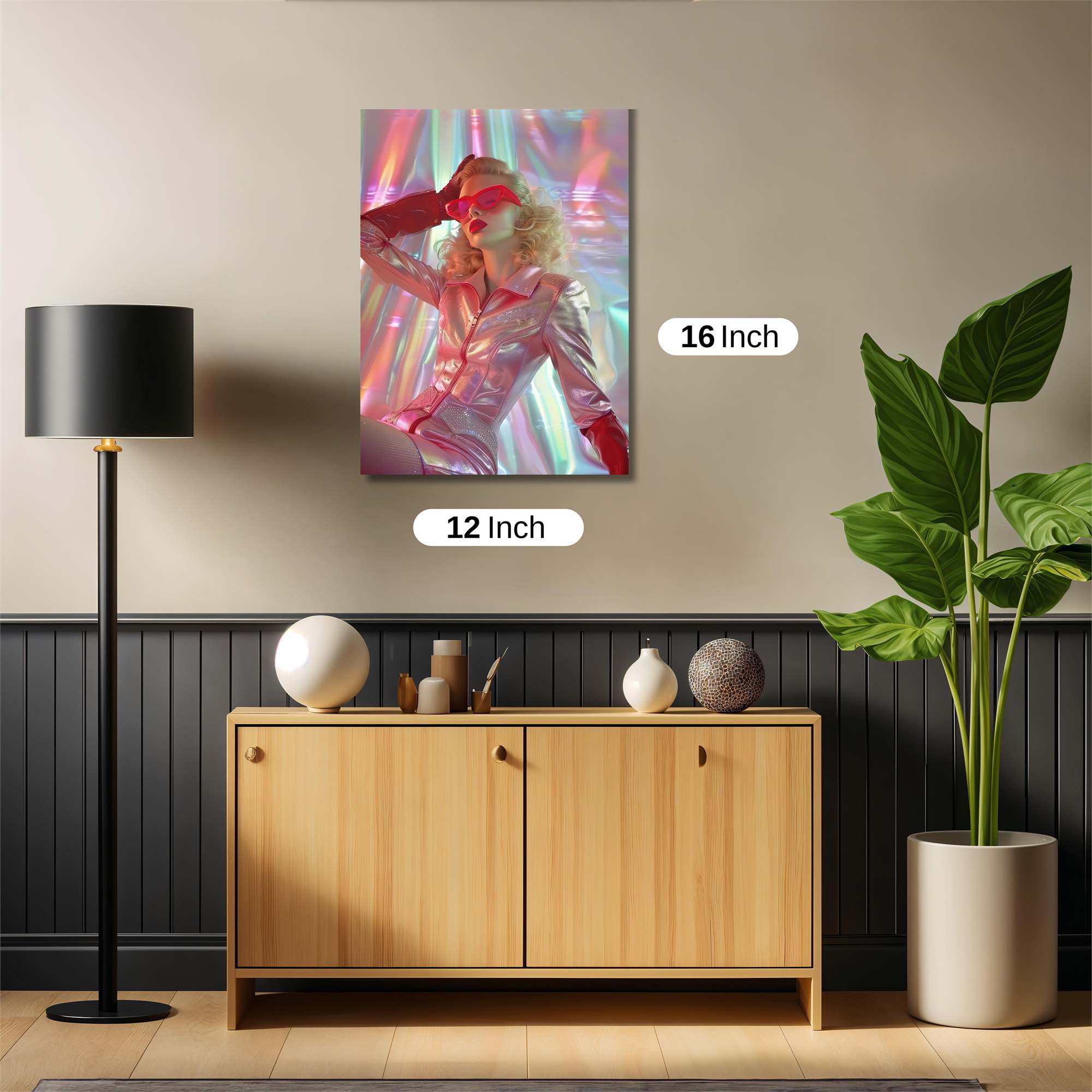 Neon Diva Safe Wall Magnetic / M