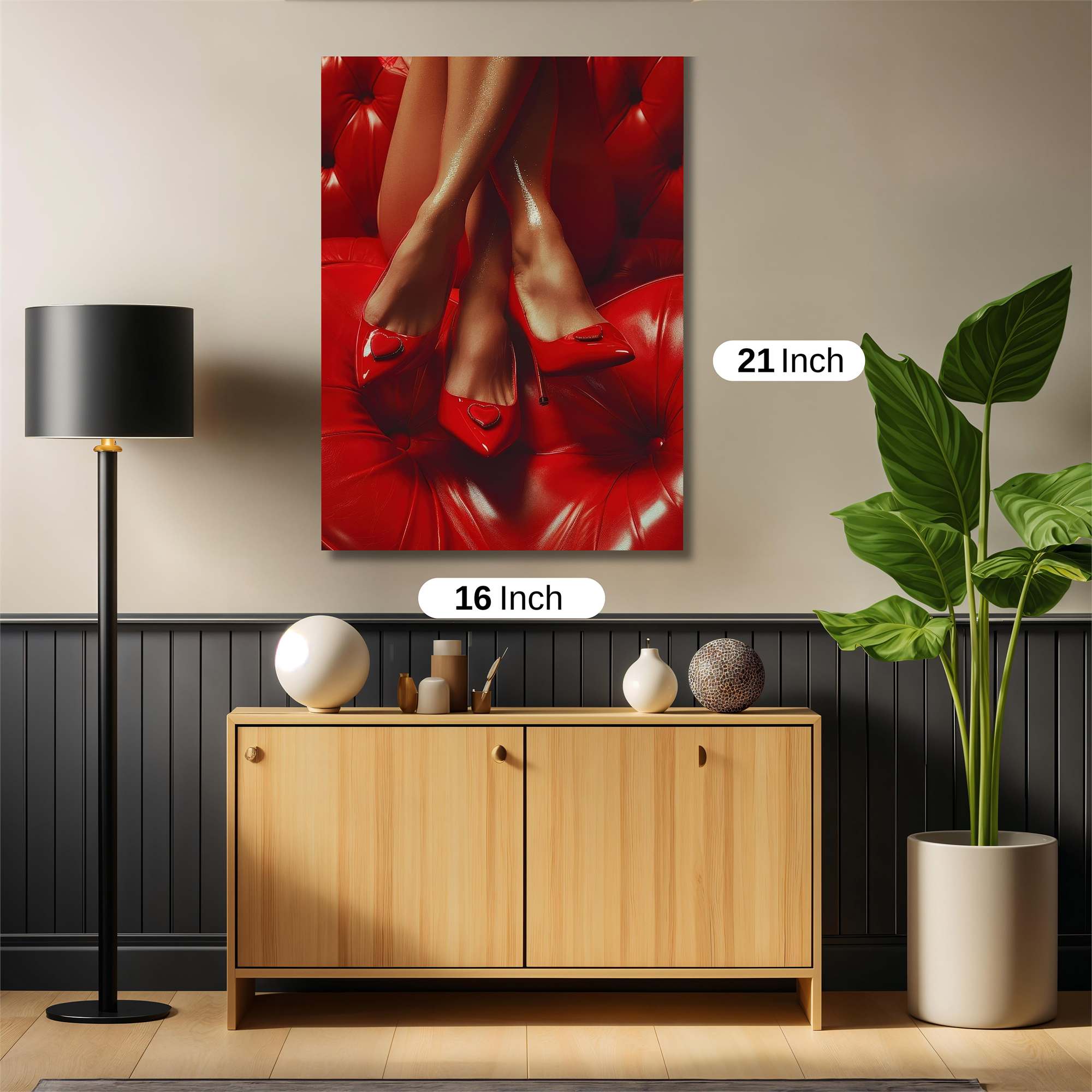 Scarlet Seduction Safe Wall Magnetic / M