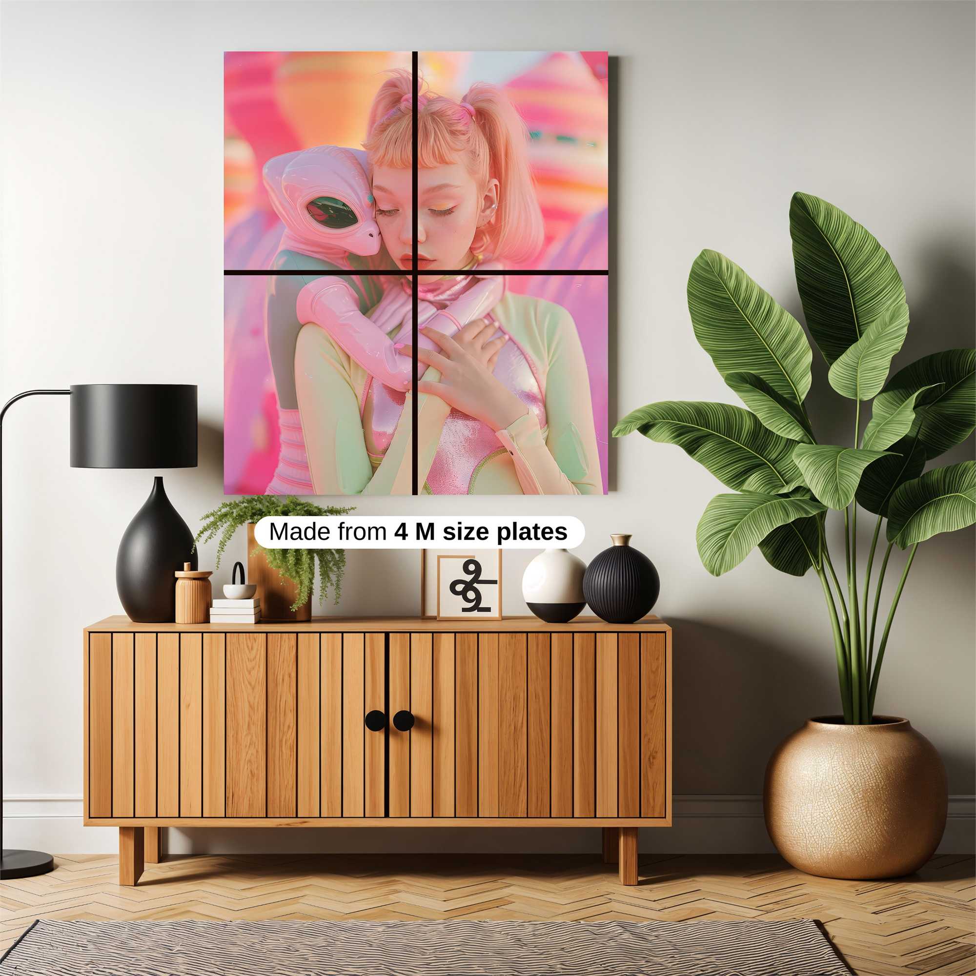 Alien Embrace Safe Wall Magnetic / M