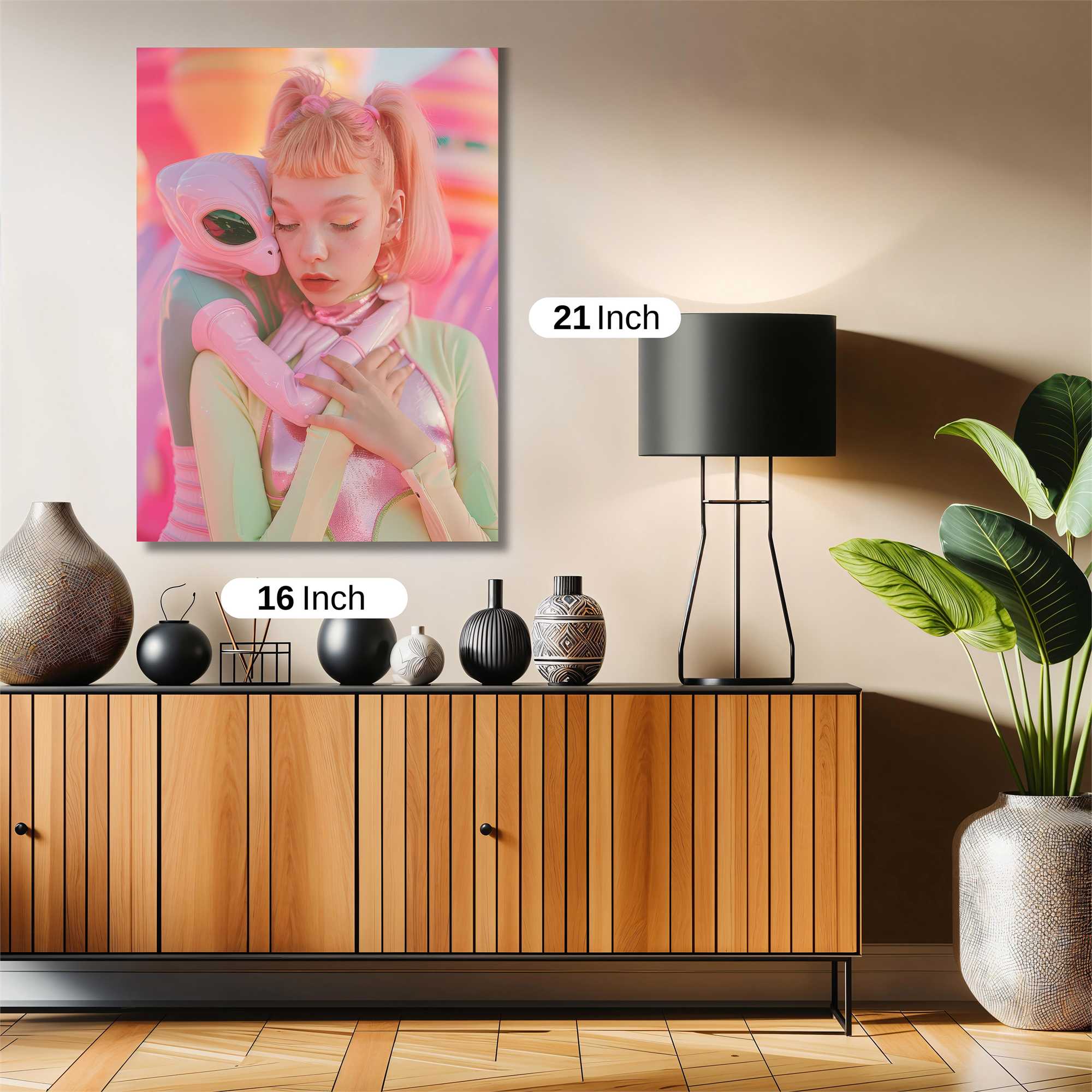 Alien Embrace Safe Wall Magnetic / M