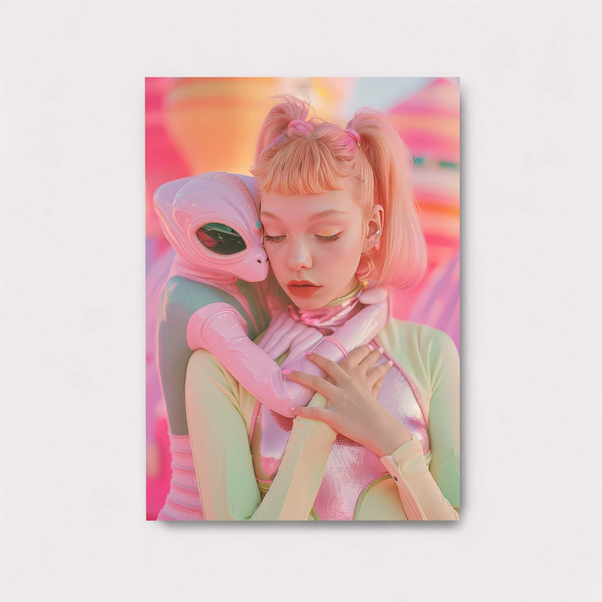 Alien Embrace Safe Wall Magnetic / M