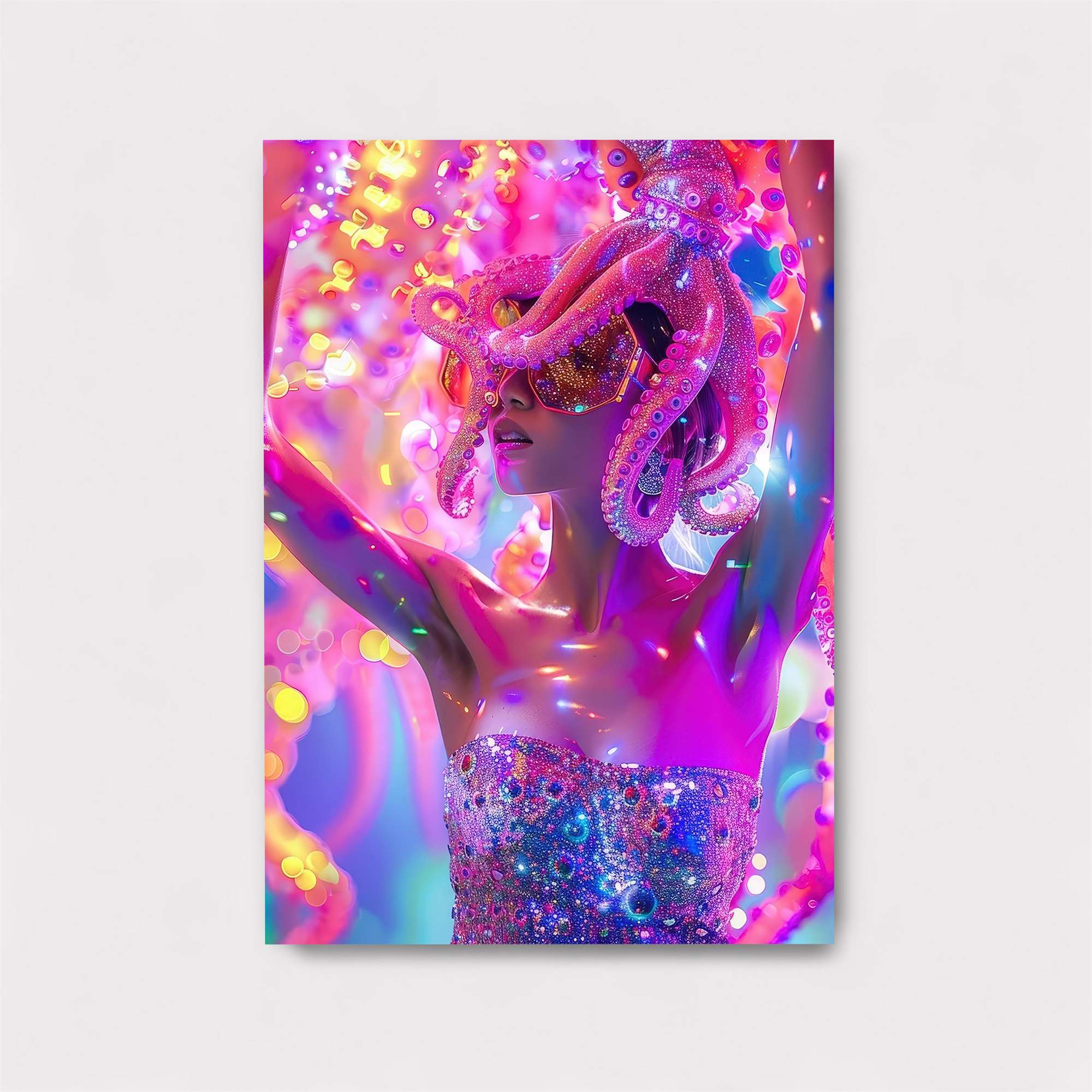 Octopus Ecstasy Safe Wall Magnetic / M