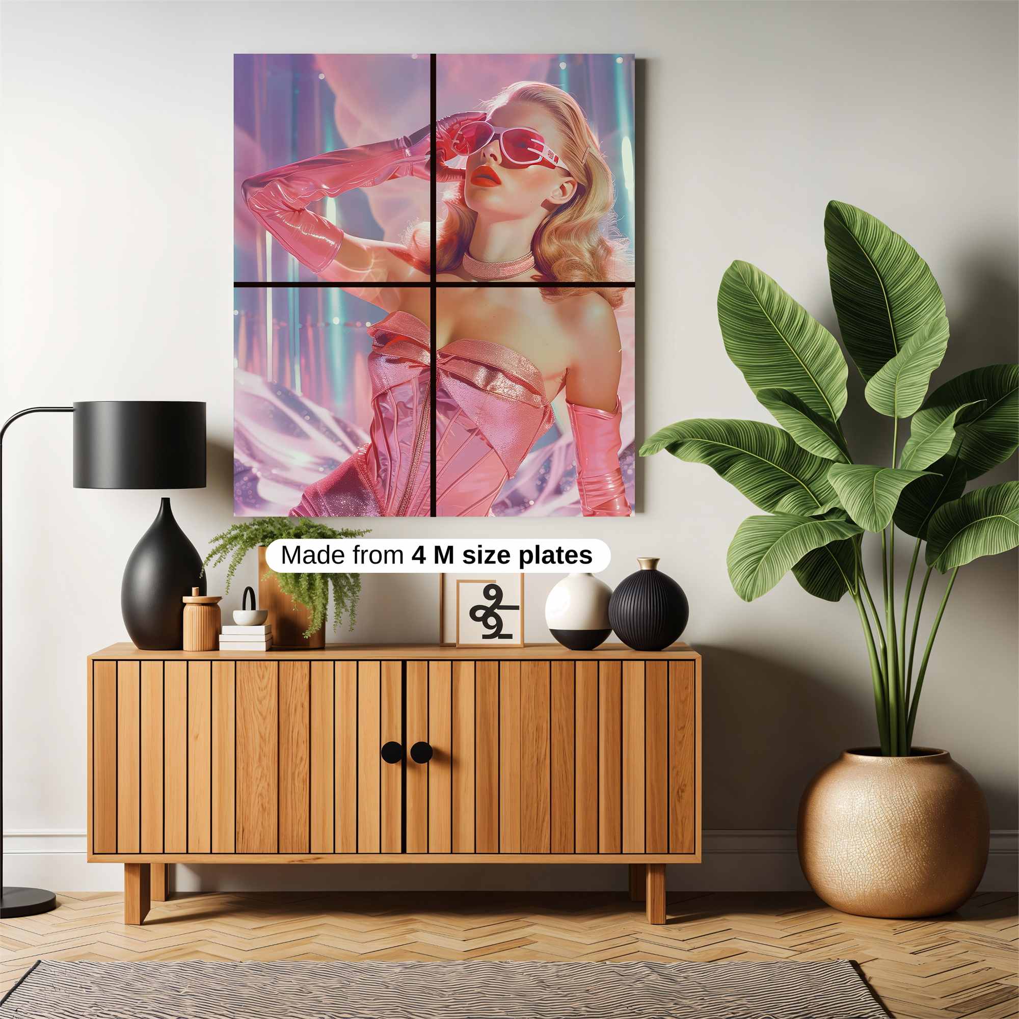 Neon Diva Safe Wall Magnetic / M