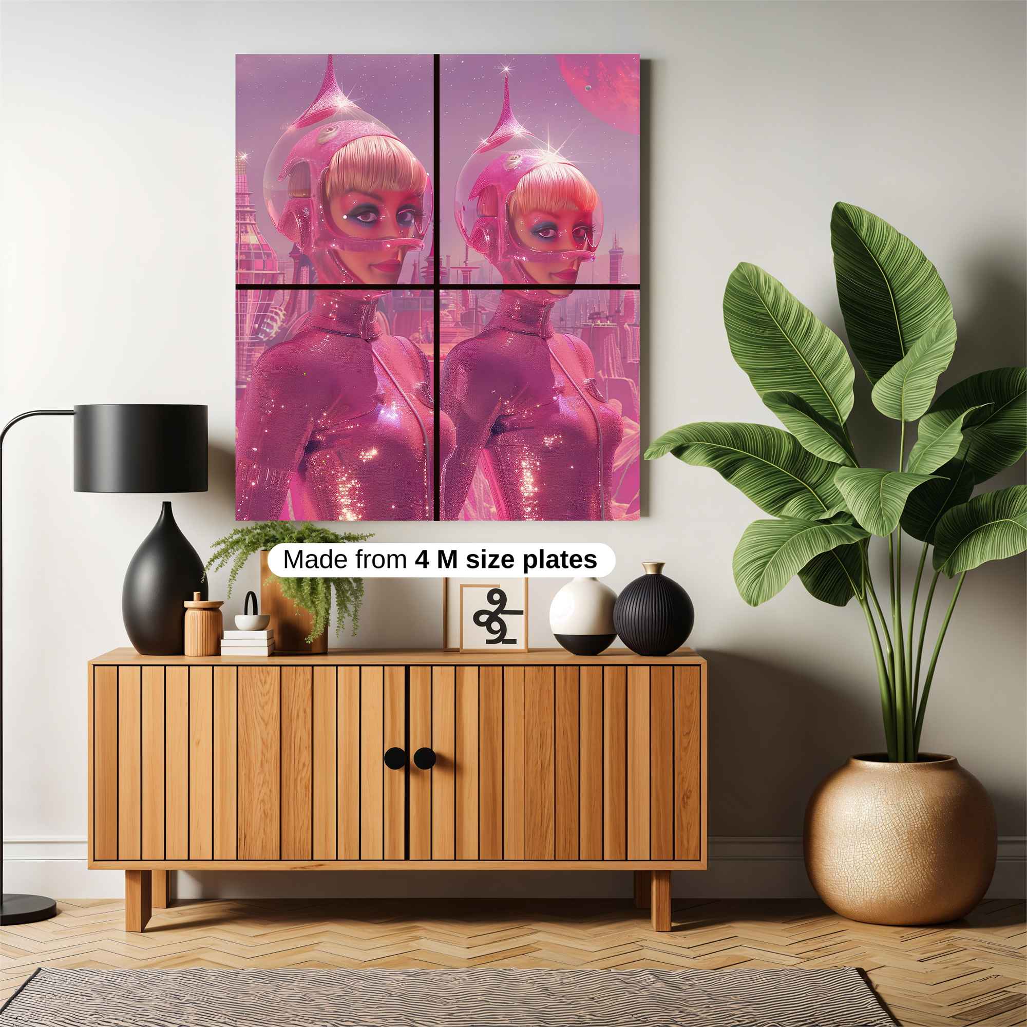 Cosmic Twins Safe Wall Magnetic / M