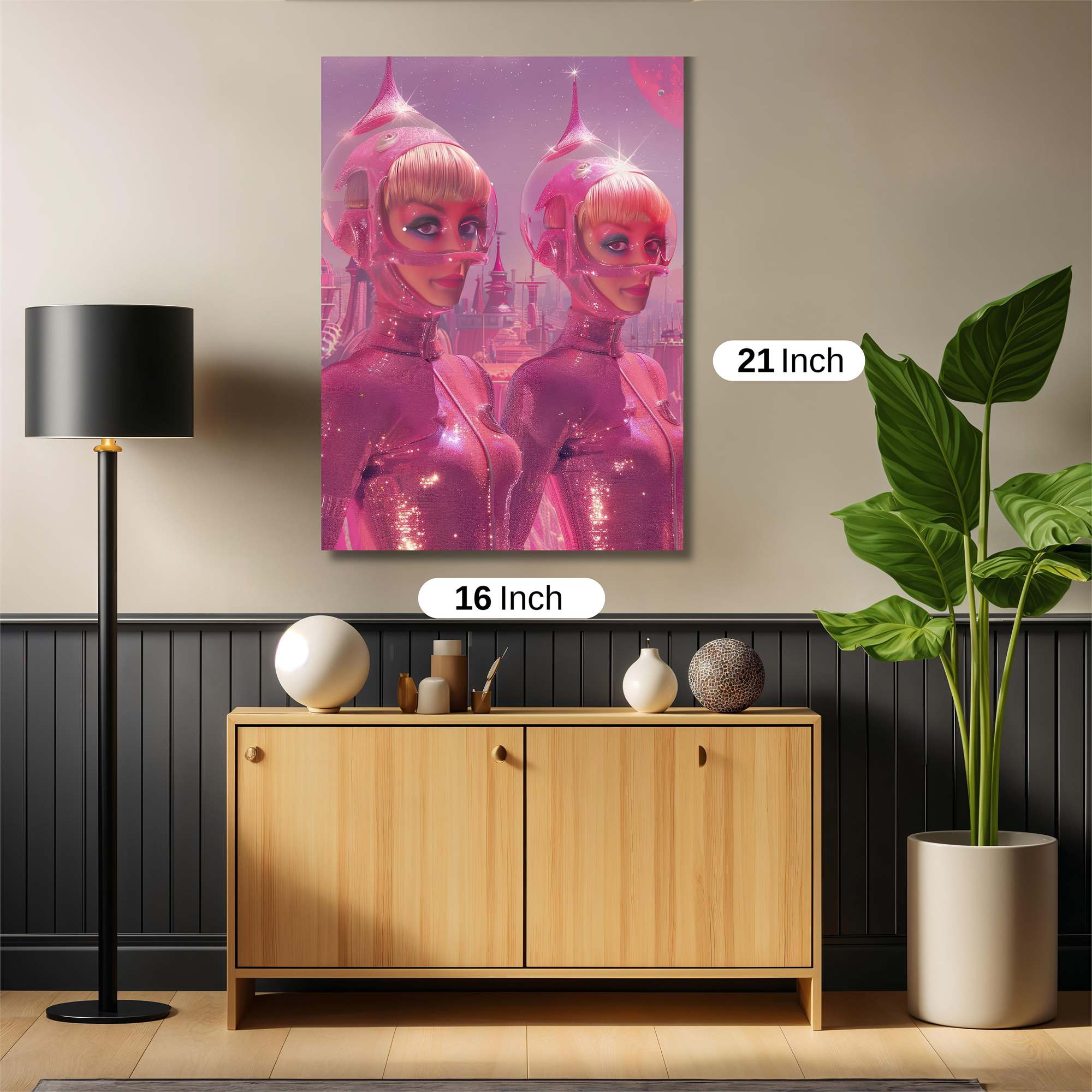 Cosmic Twins Safe Wall Magnetic / M