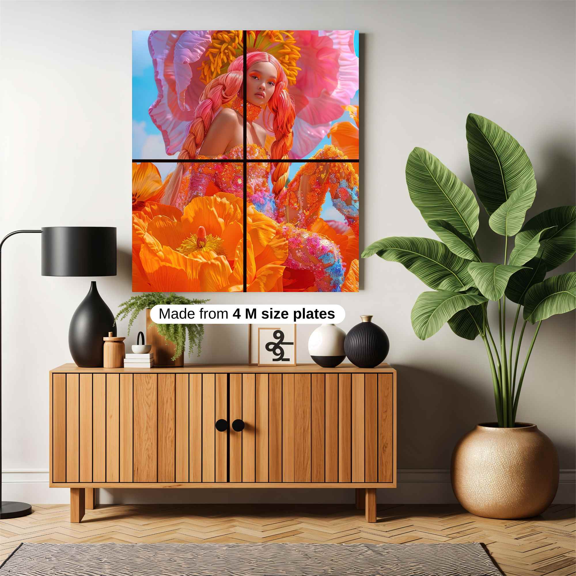 Poppy Bliss Safe Wall Magnetic / M