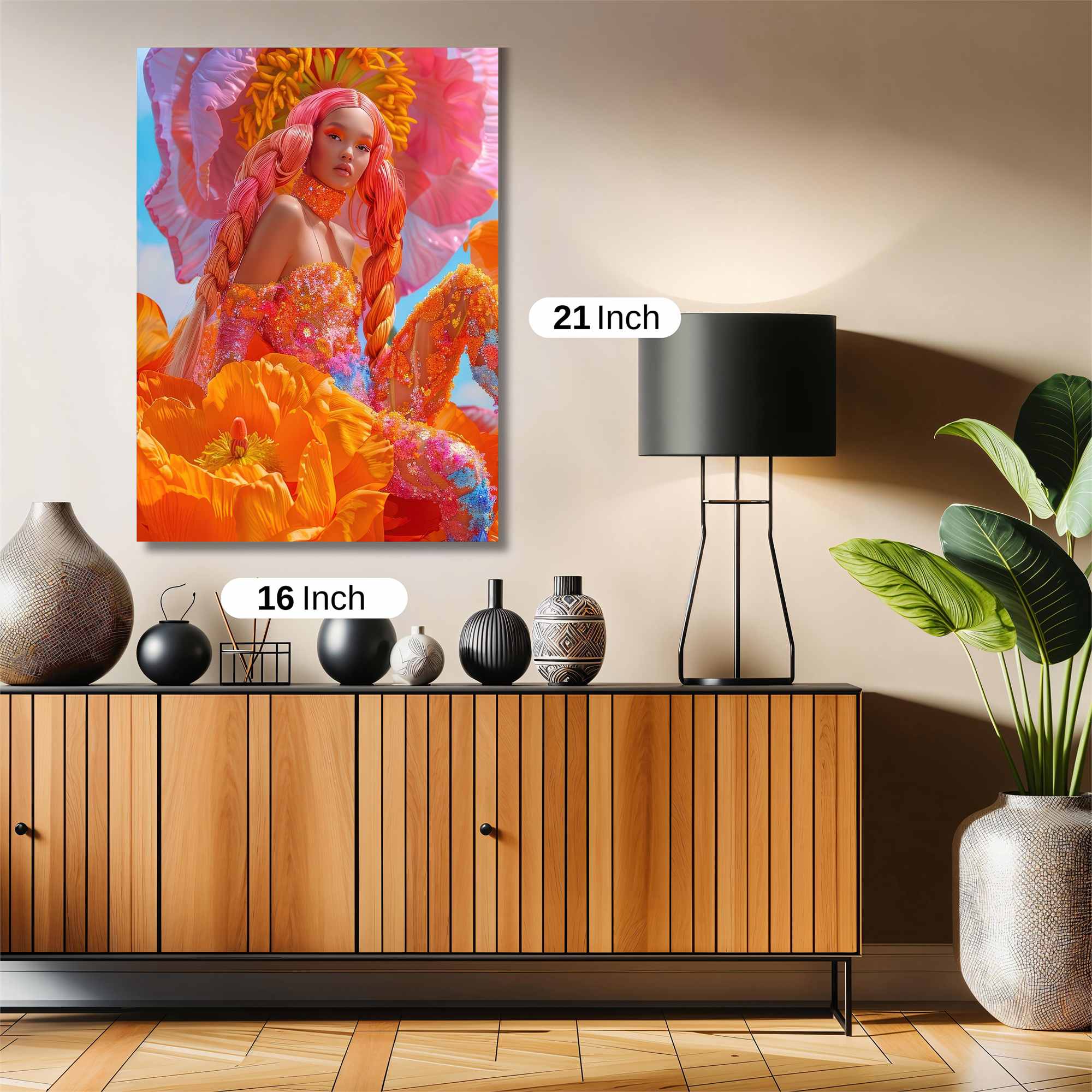 Poppy Bliss Safe Wall Magnetic / M