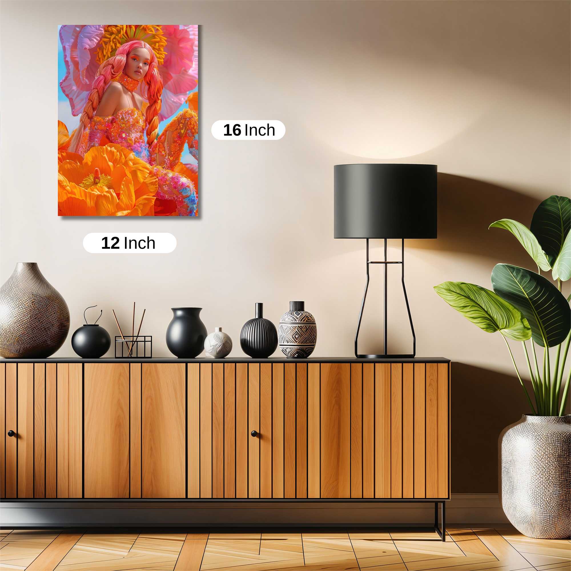 Poppy Bliss Safe Wall Magnetic / M