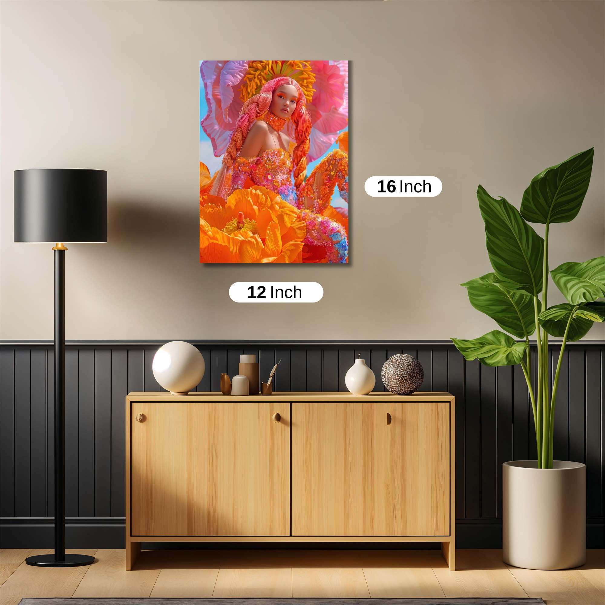 Poppy Bliss Safe Wall Magnetic / M